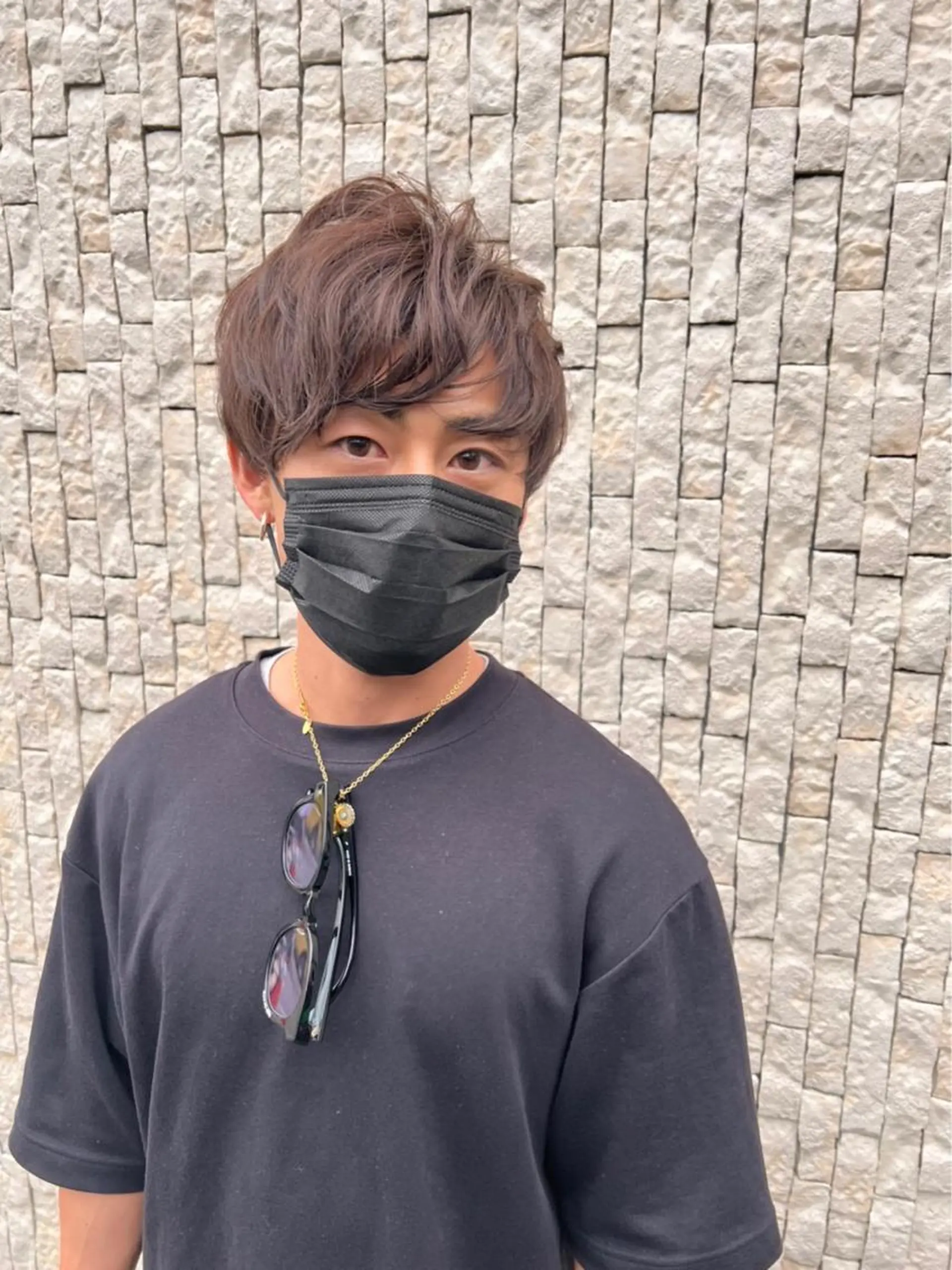 ショート メンズ 下山 大智のヘアスタイル