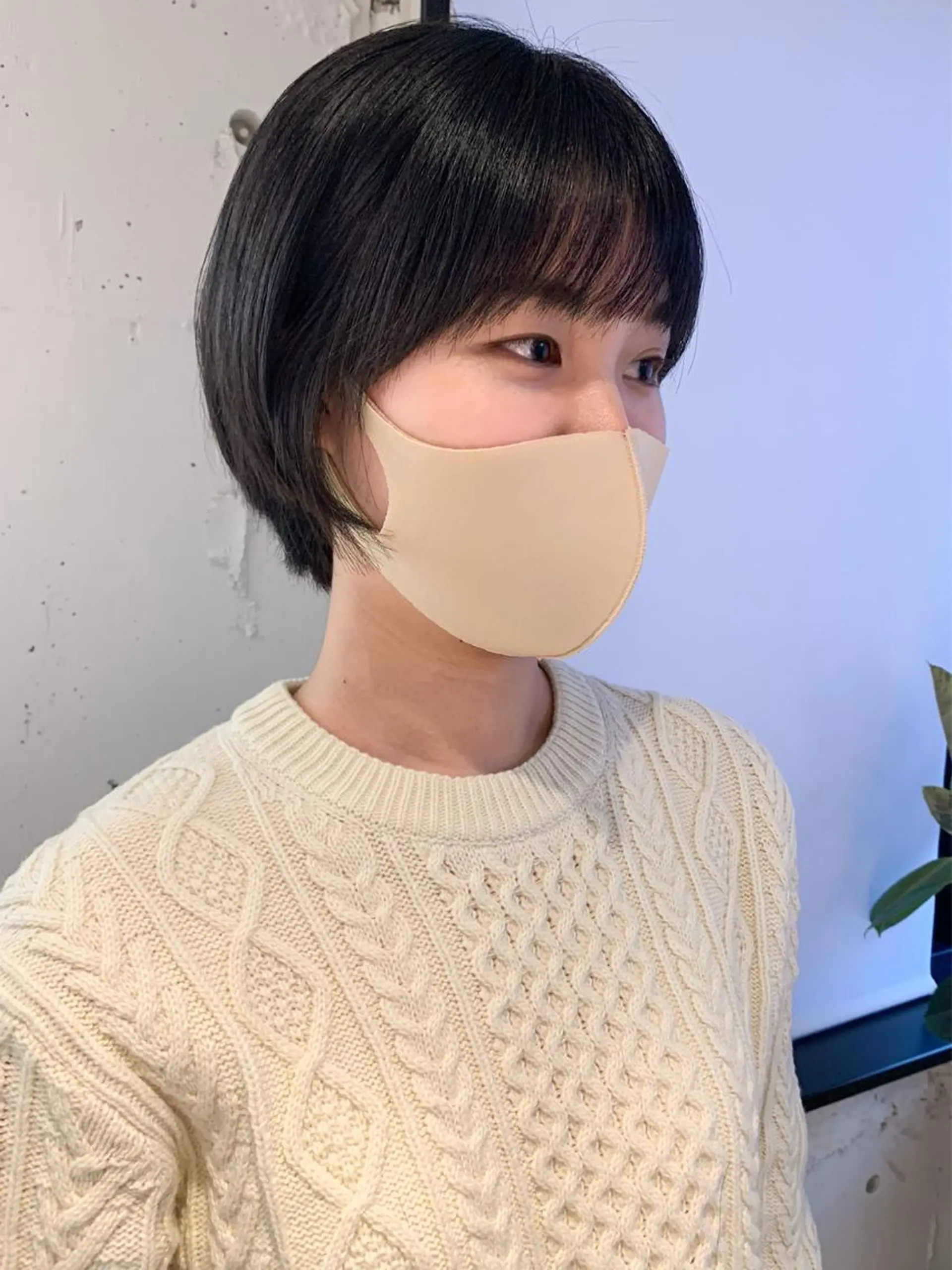 ショート パーマ ヘアアレンジ ショートヘア yuka .のヘアスタイル