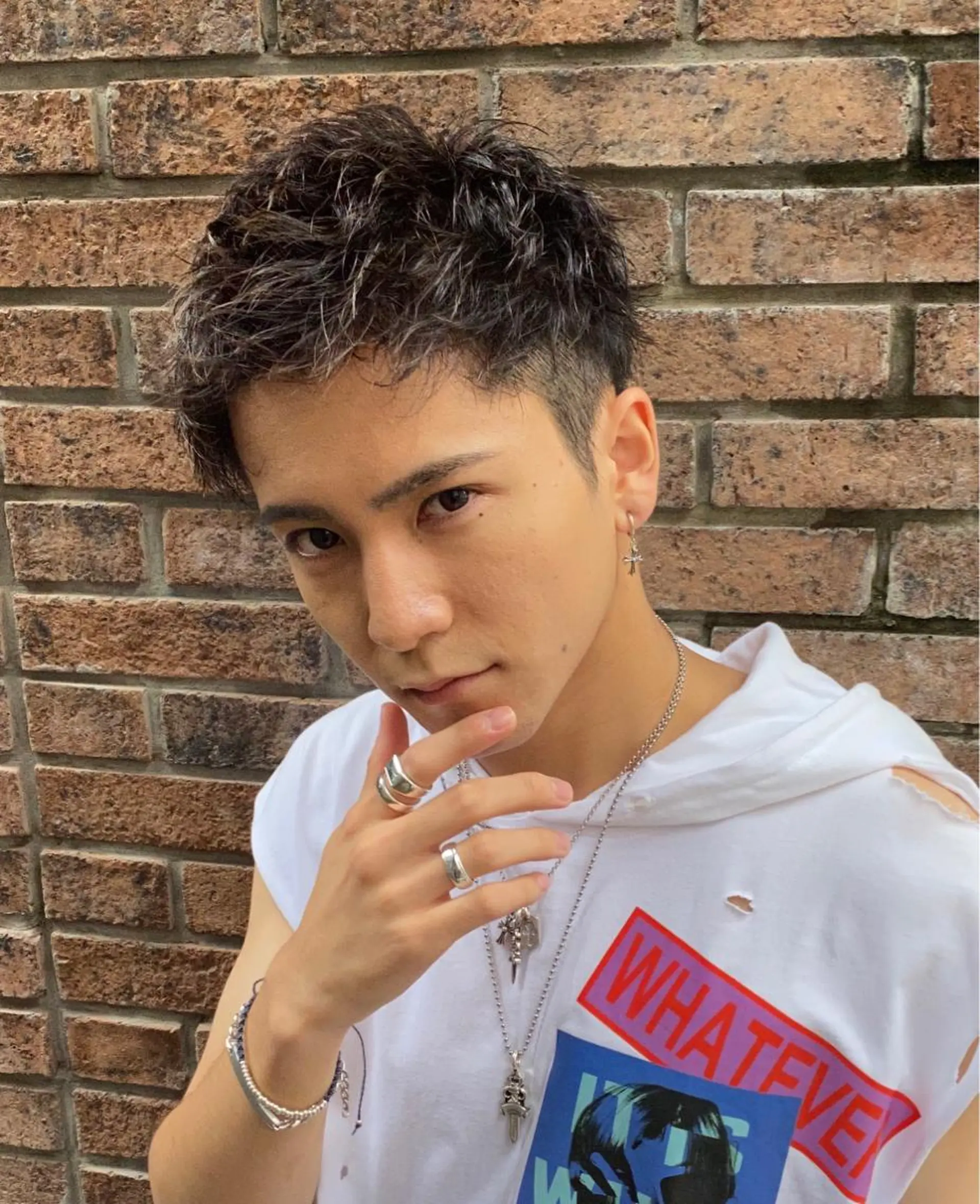 ショート カラー パーマ ヘアアレンジ メンズ カット パーマ トリートメント ヘアセット Loy所属・メンズヘア特化 パーマ 縮毛矯正🔷のヘアスタイル