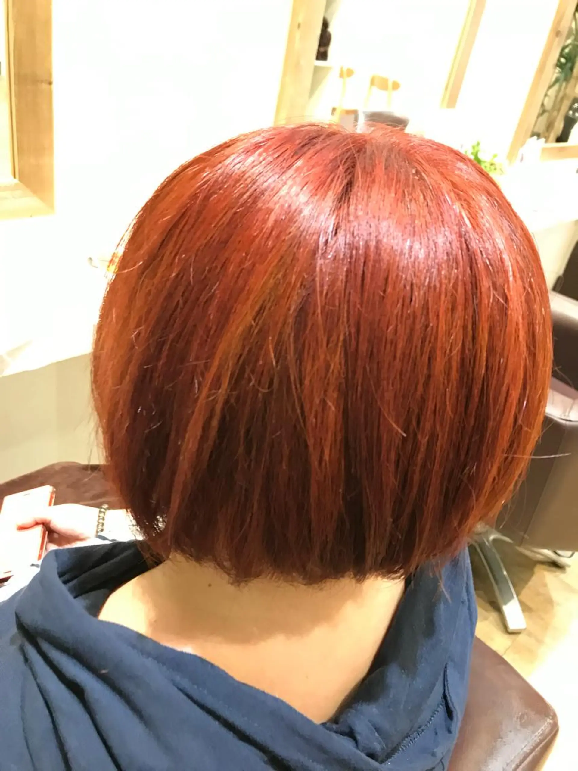 ショート カラー レッドカラー ショート×カラー 🦊堀米早紀【荻窪】のマツエク・マツパデザイン