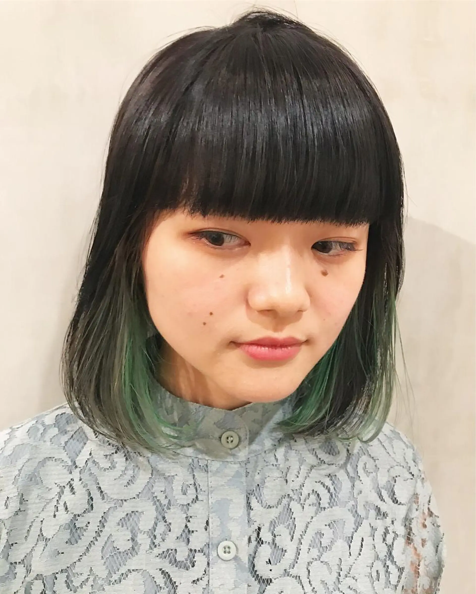 ミディアム カラー カット ヘアカラー トリートメント 優作 〜圧倒的信頼〜のヘアスタイル