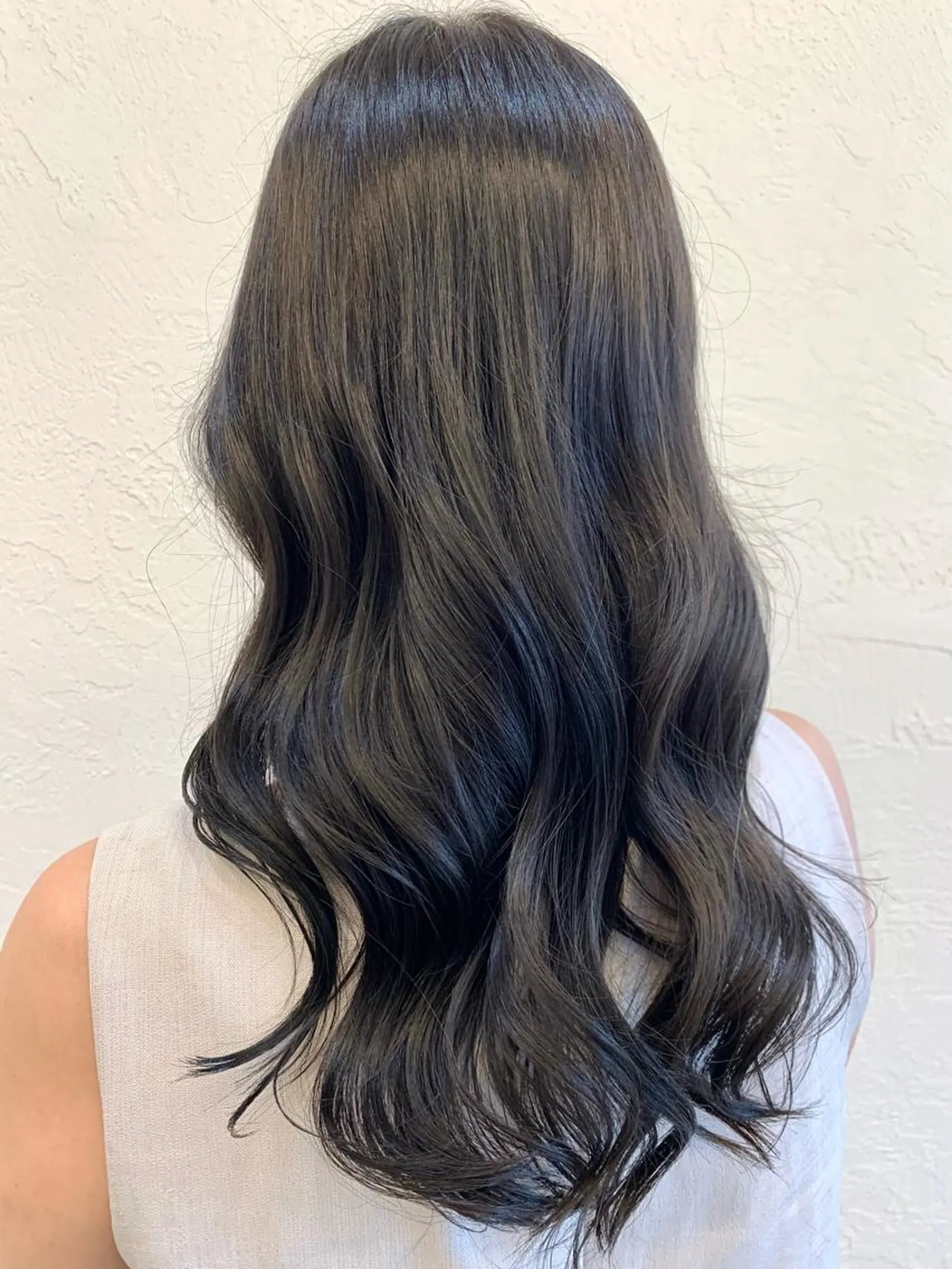 セミロング カラー 髪質改善/縮毛矯正 鈴木裕介のヘアスタイル