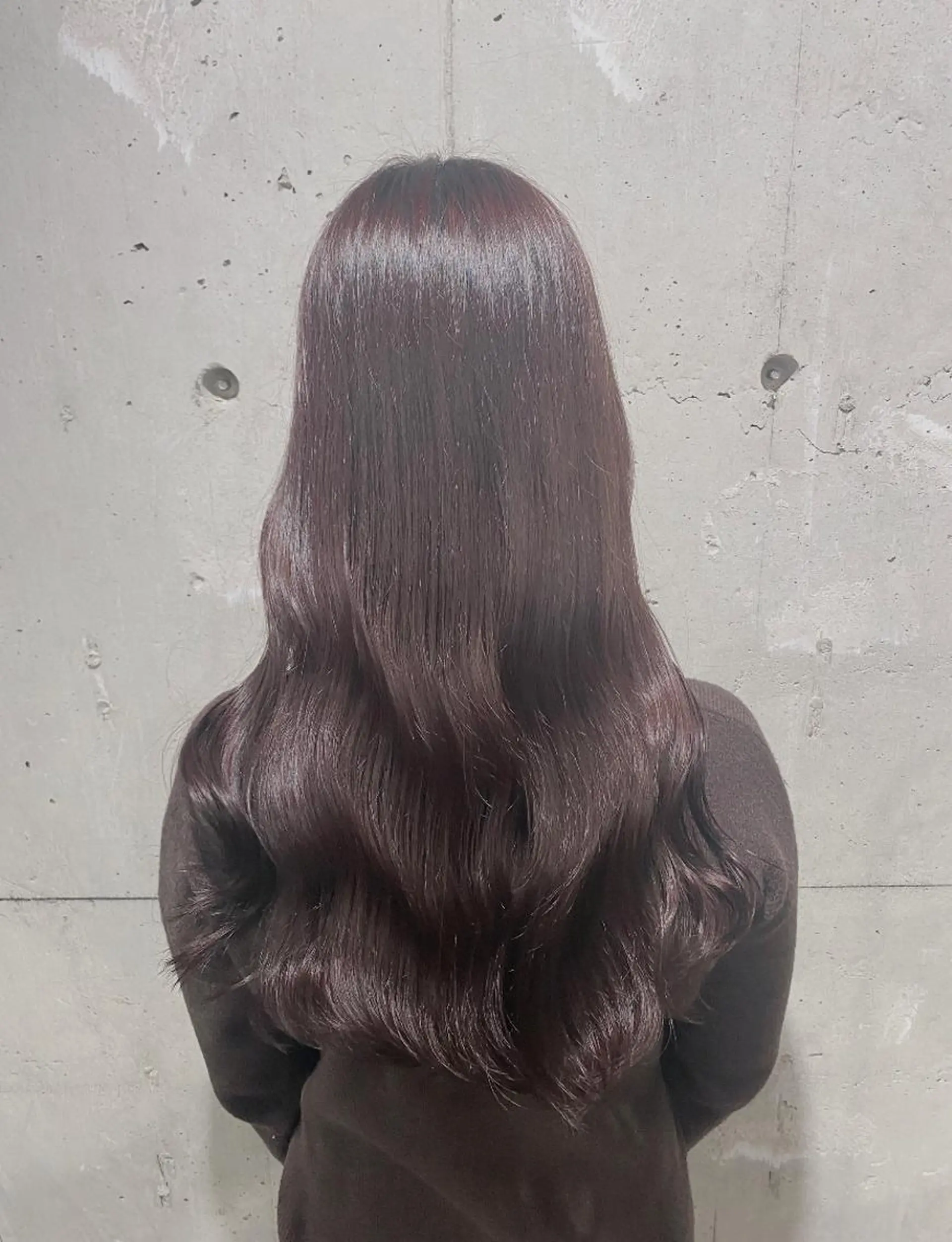 セミロング カラー パーマ ヘアアレンジ メンズ キッズ ネイル マツエク・マツパ 韓国/トレンド レイヤー【101】のヘアスタイル