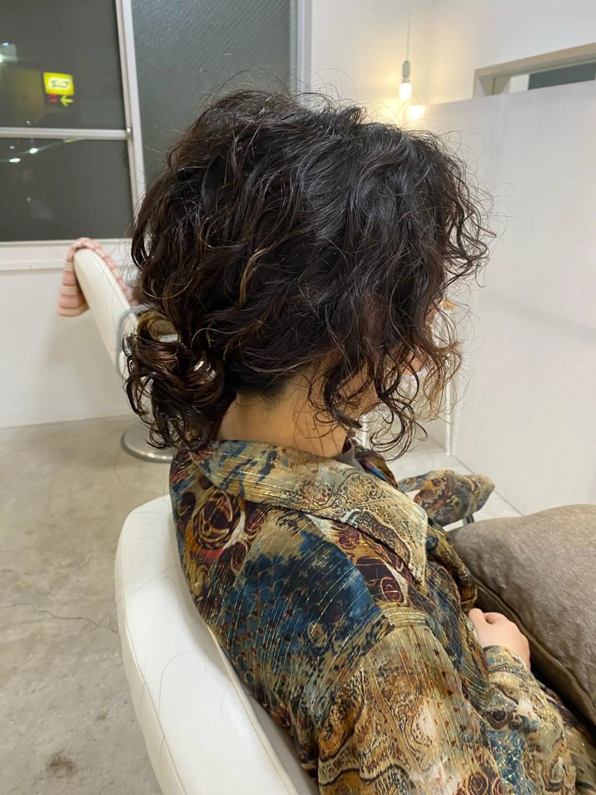 ショート パーマ やまぐち もえかのヘアスタイル