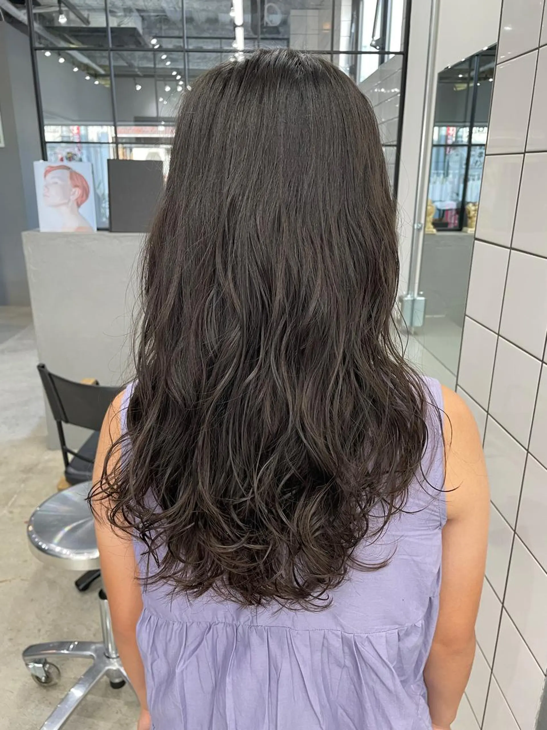 ロング パーマ メンズ専門サロン wokeのヘアスタイル