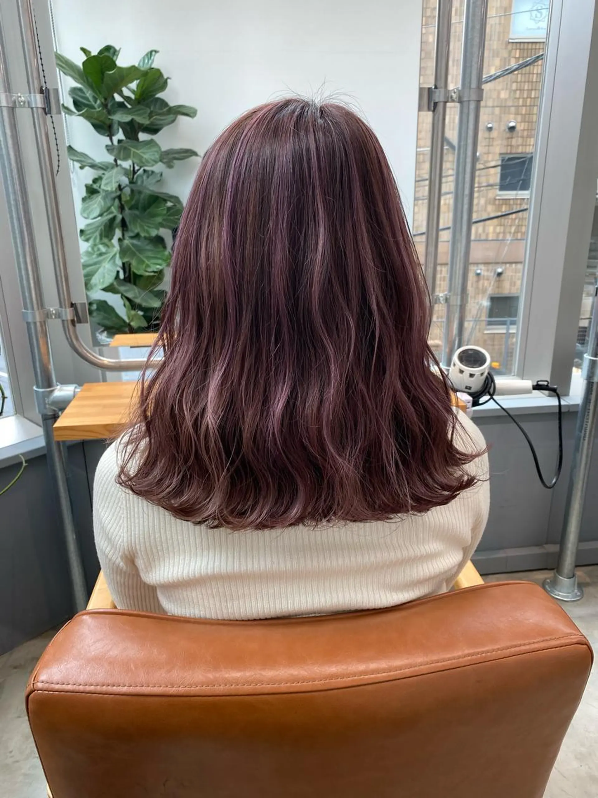 セミロング カラー 🌼ハイライト透明感 🌼maiのヘアスタイル