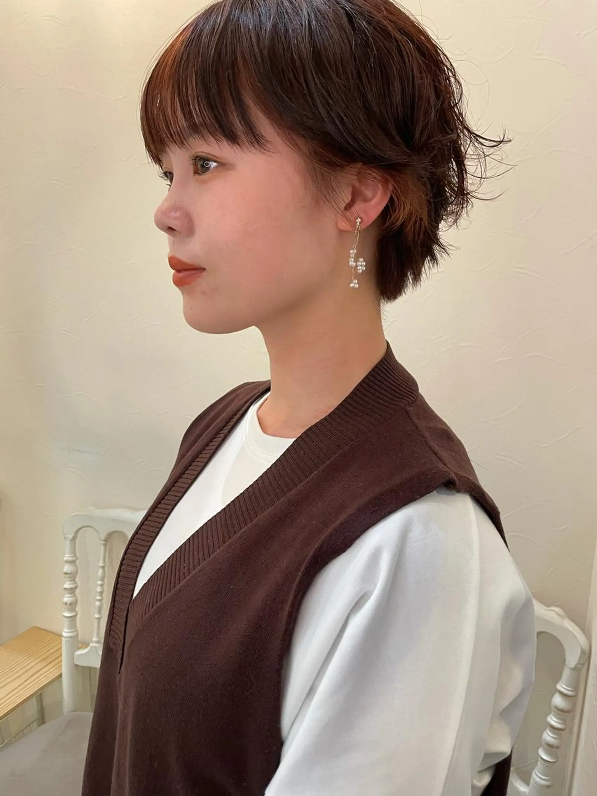 カラー カット Chiho / 梅田 / ボブ/ パーマのヘアスタイル