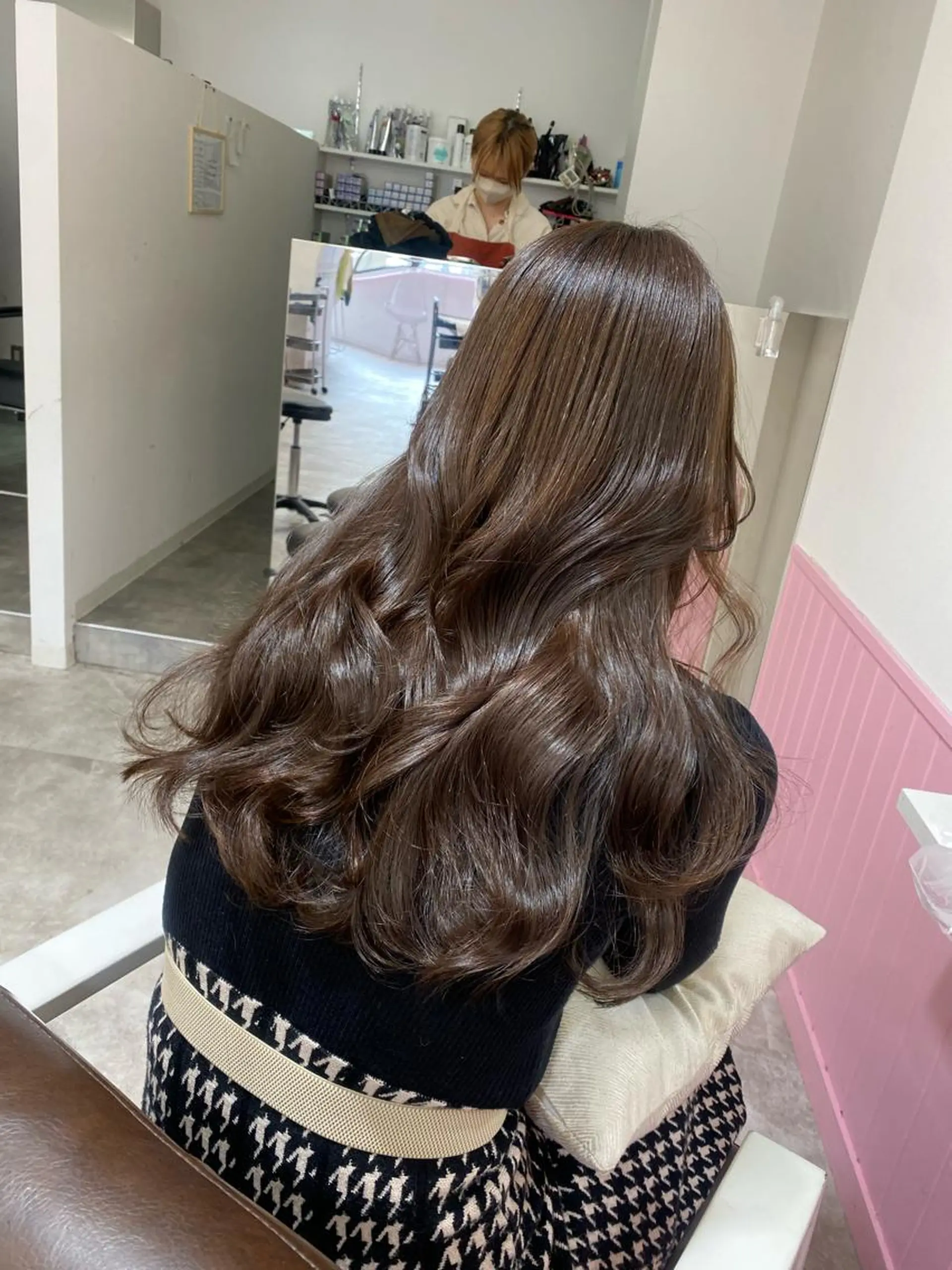 ロング 髪質改善韓国レイヤー SHIORI🦋のヘアスタイル