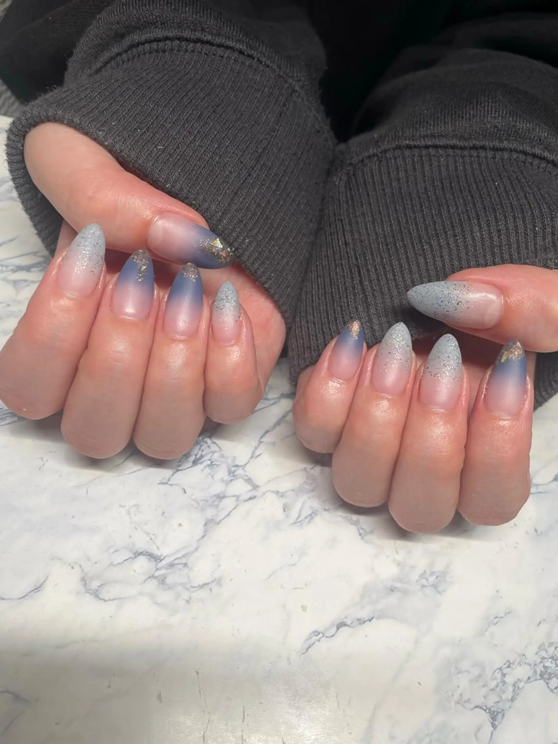 カラー グラデーションカラー nyasu nailのネイルデザイン