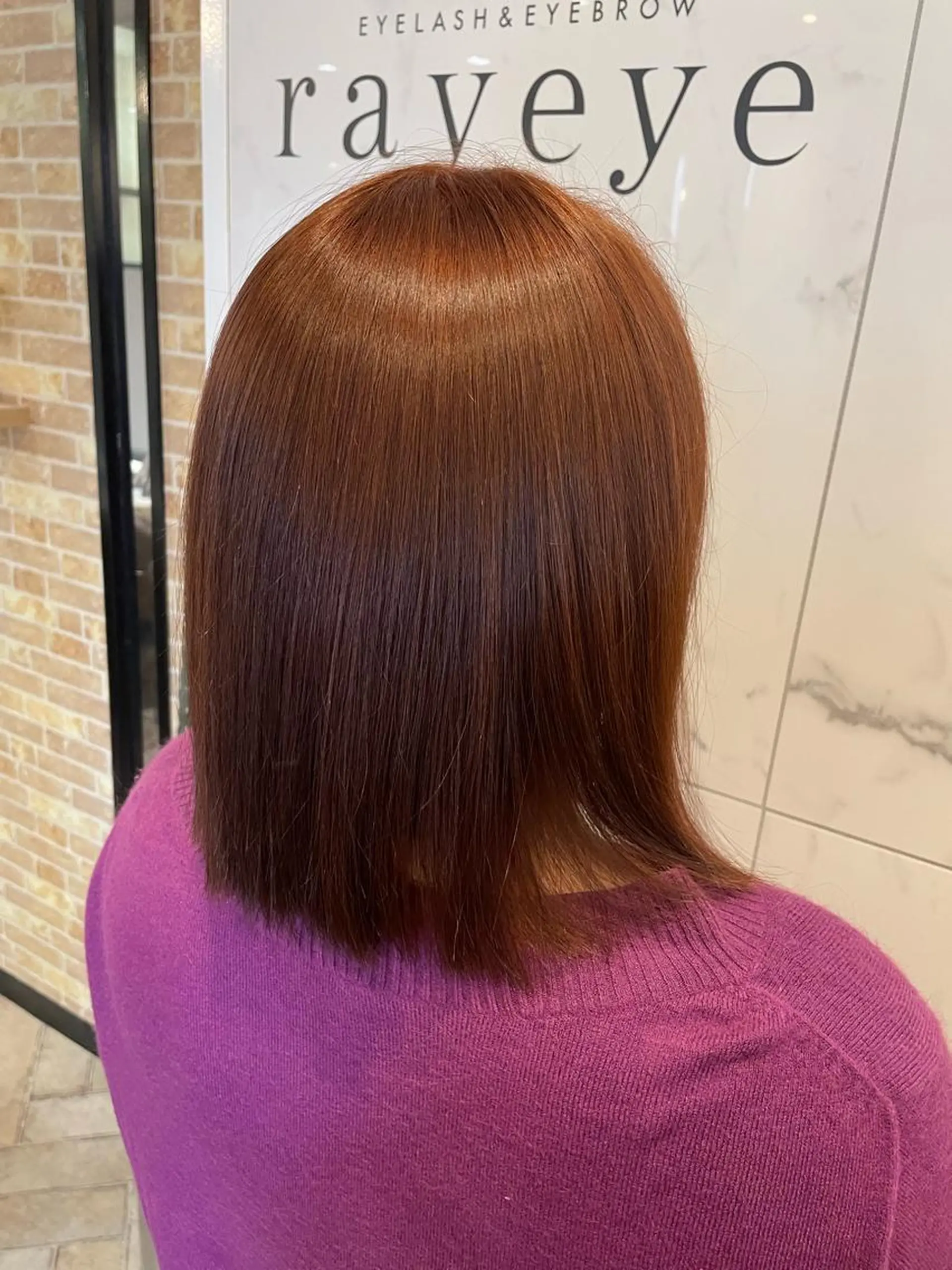 カラー 岡村 真子のヘアスタイル