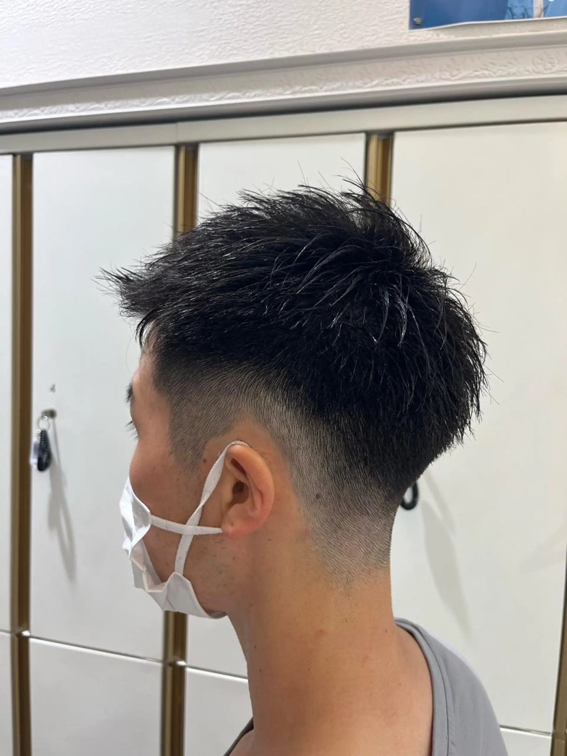 メンズ カット バレイヤージュ/ヘア アレンジ/shionのヘアスタイル