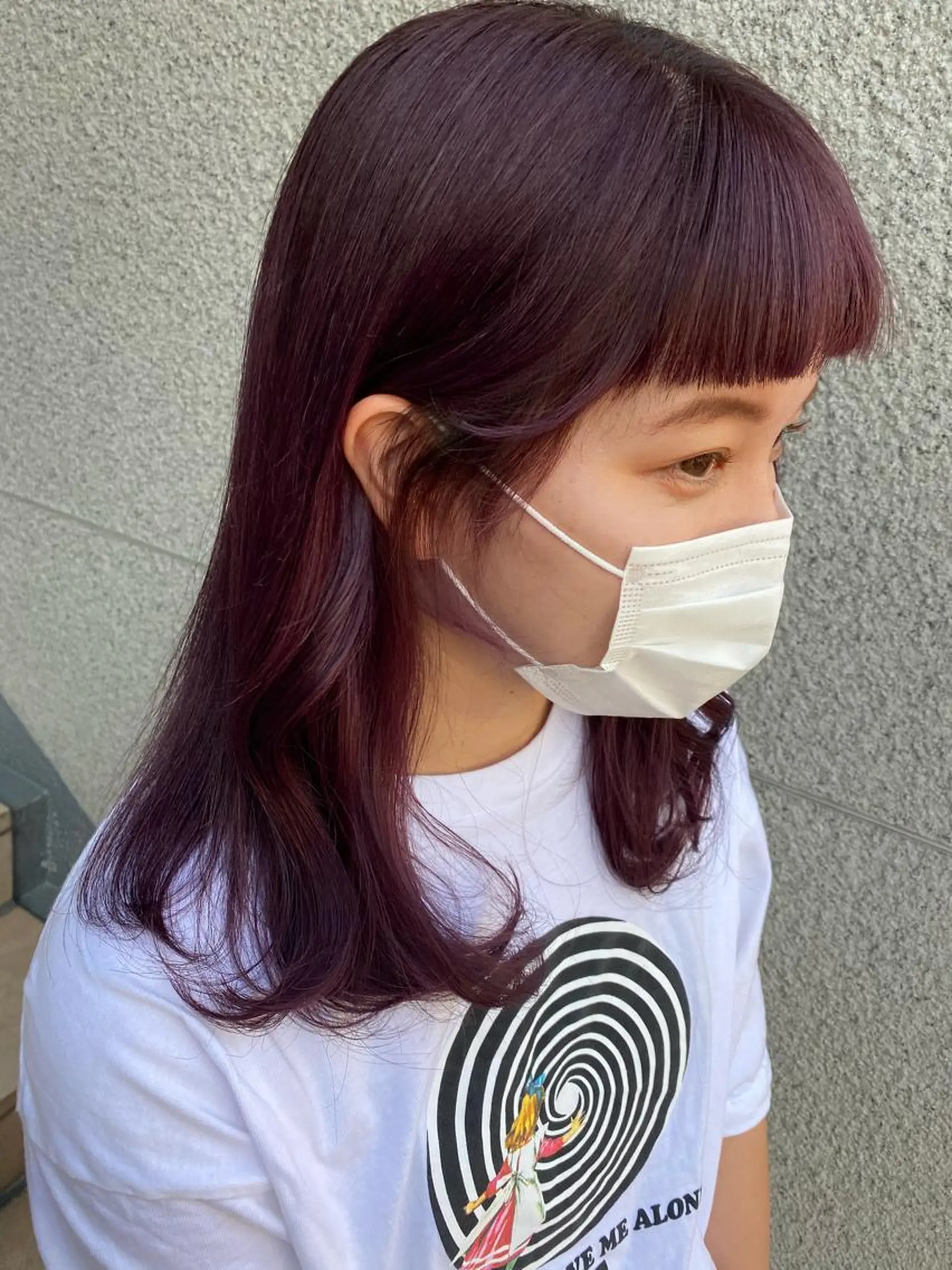 ミディアム カラー 💗💗韓国レイヤー yu-ki💗💗のヘアスタイル