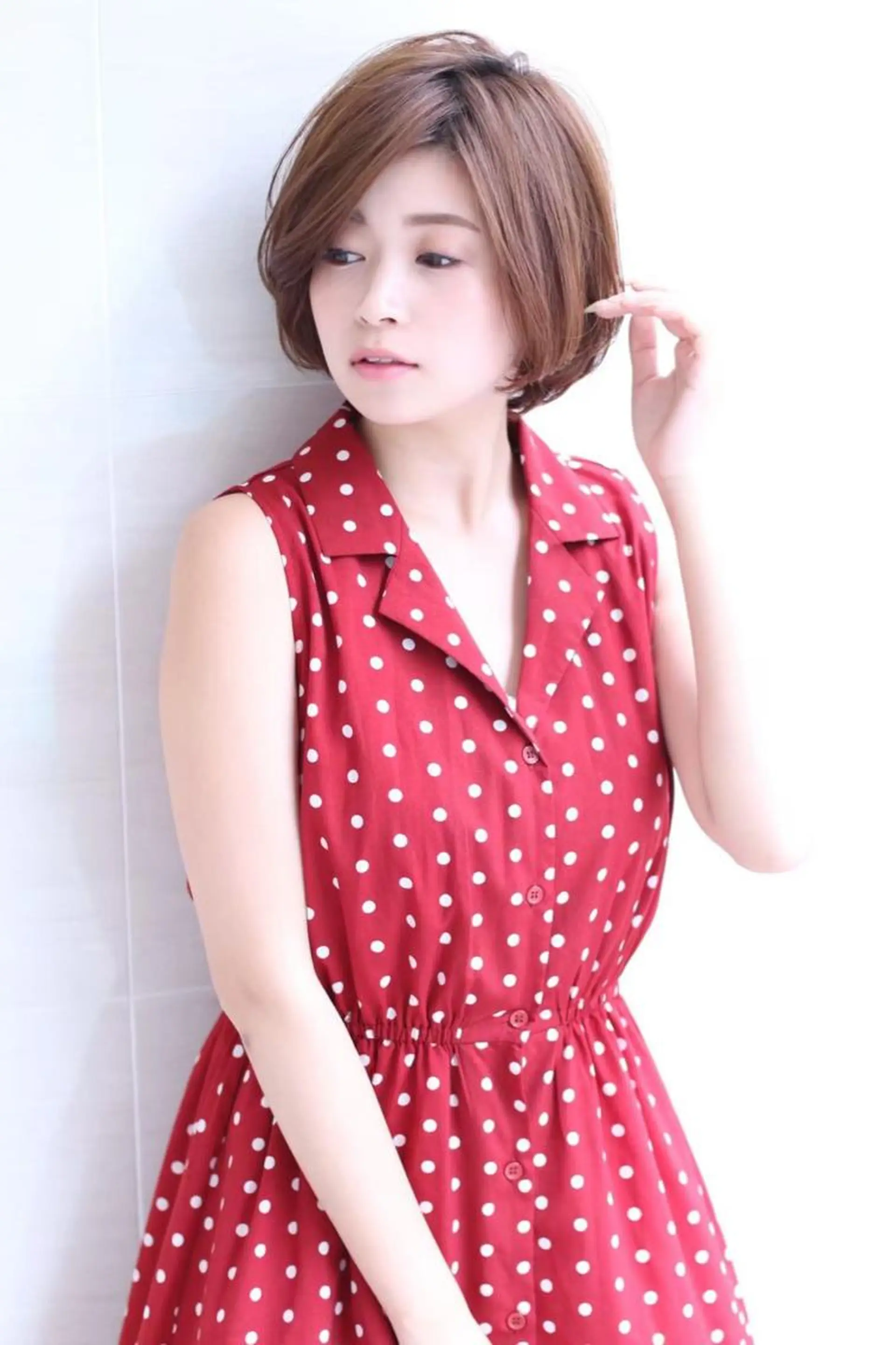 ショート ショートボブ ボブ ショートヘア 田中 鉄雄のヘアスタイル