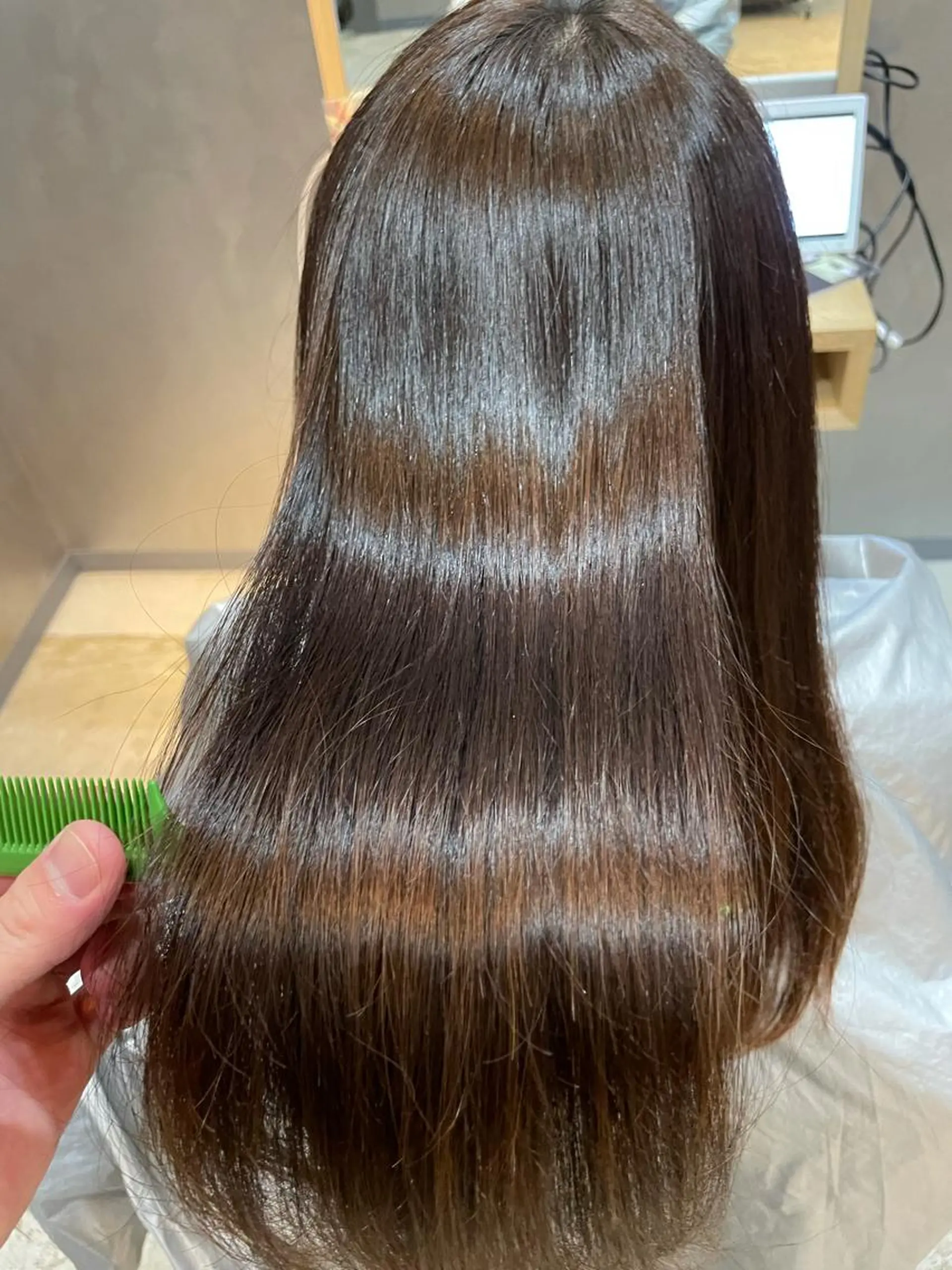 セミロング 【お悩み解決のプロ】 ハヤシタクミのヘアスタイル