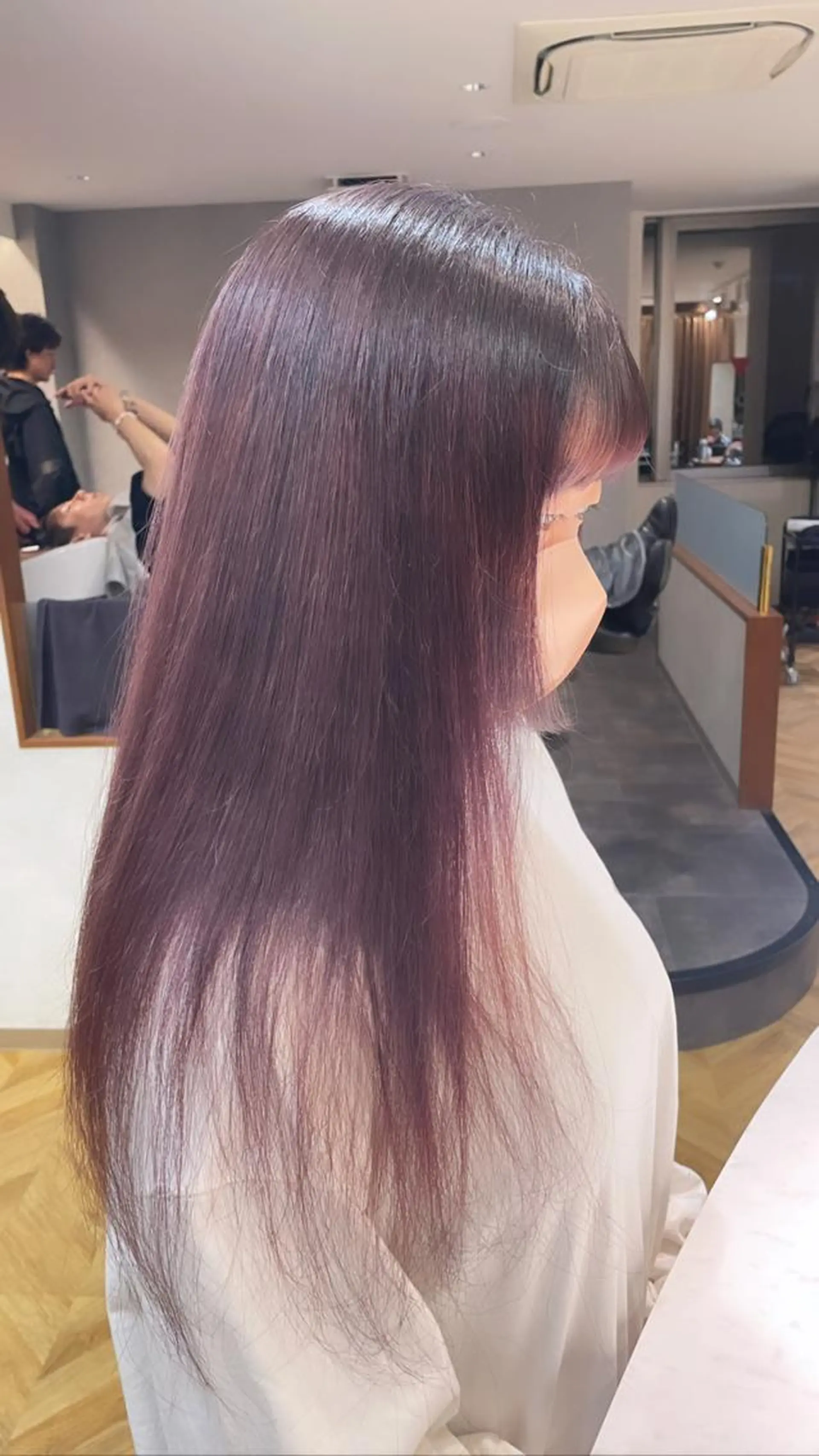 カラー 韓国ヘア/レイヤー Londエレンのヘアスタイル