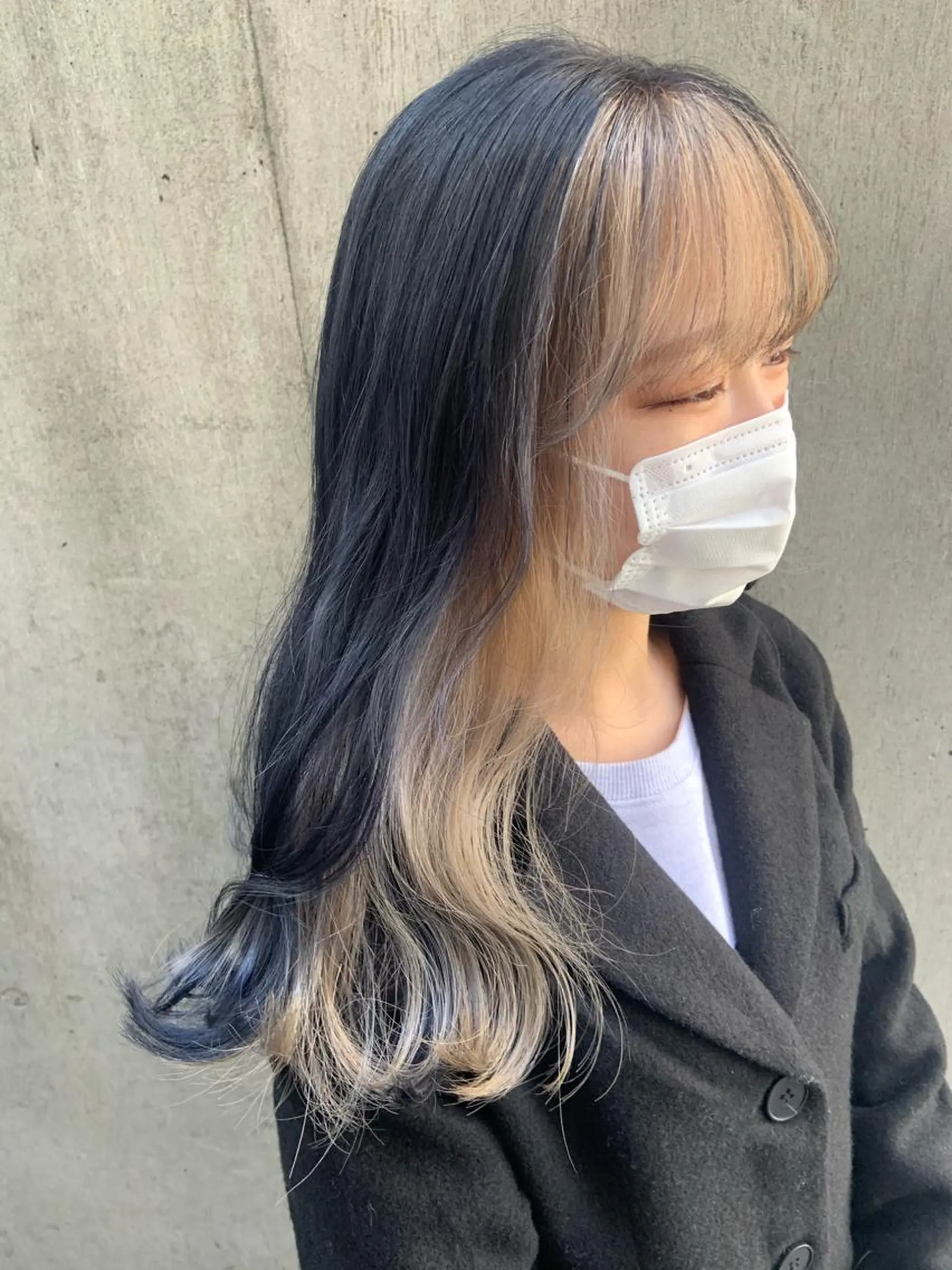 セミロング カラー 🤍透明感/韓国風 🤍サクラギヒトミのヘアスタイル