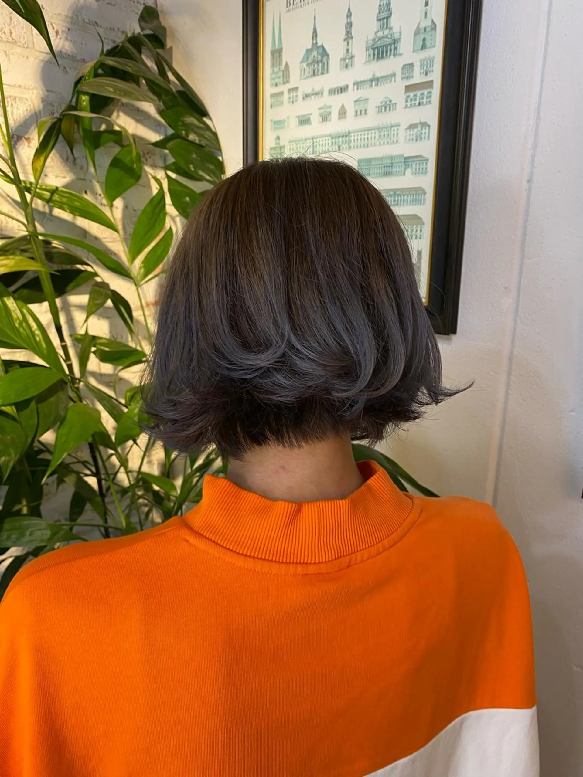 ショート カット ヘアカラー 長濱 俊のヘアスタイル