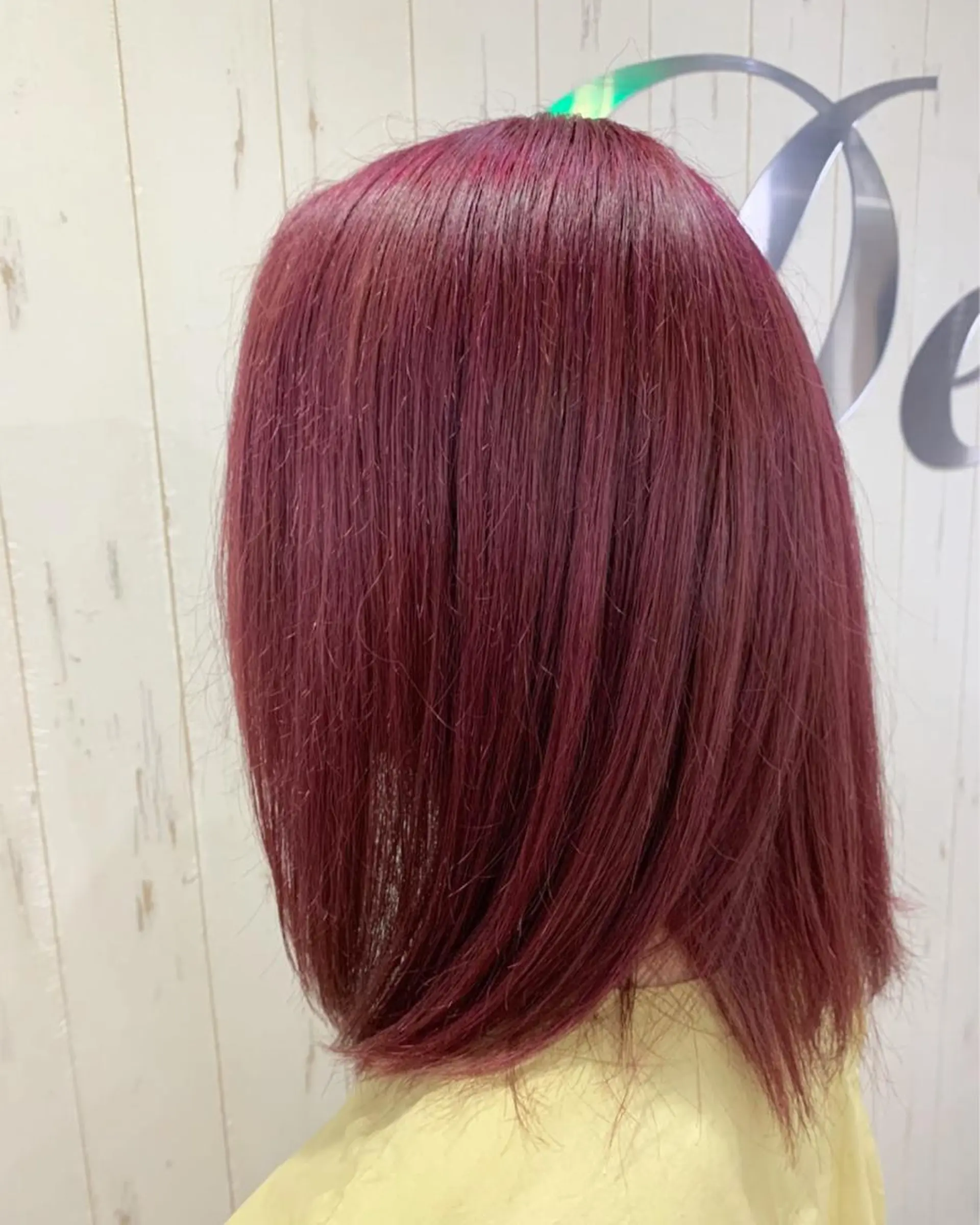 セミロング カラー 🧡可愛い色落ち🧡 ハイトーン特化🧡のヘアスタイル