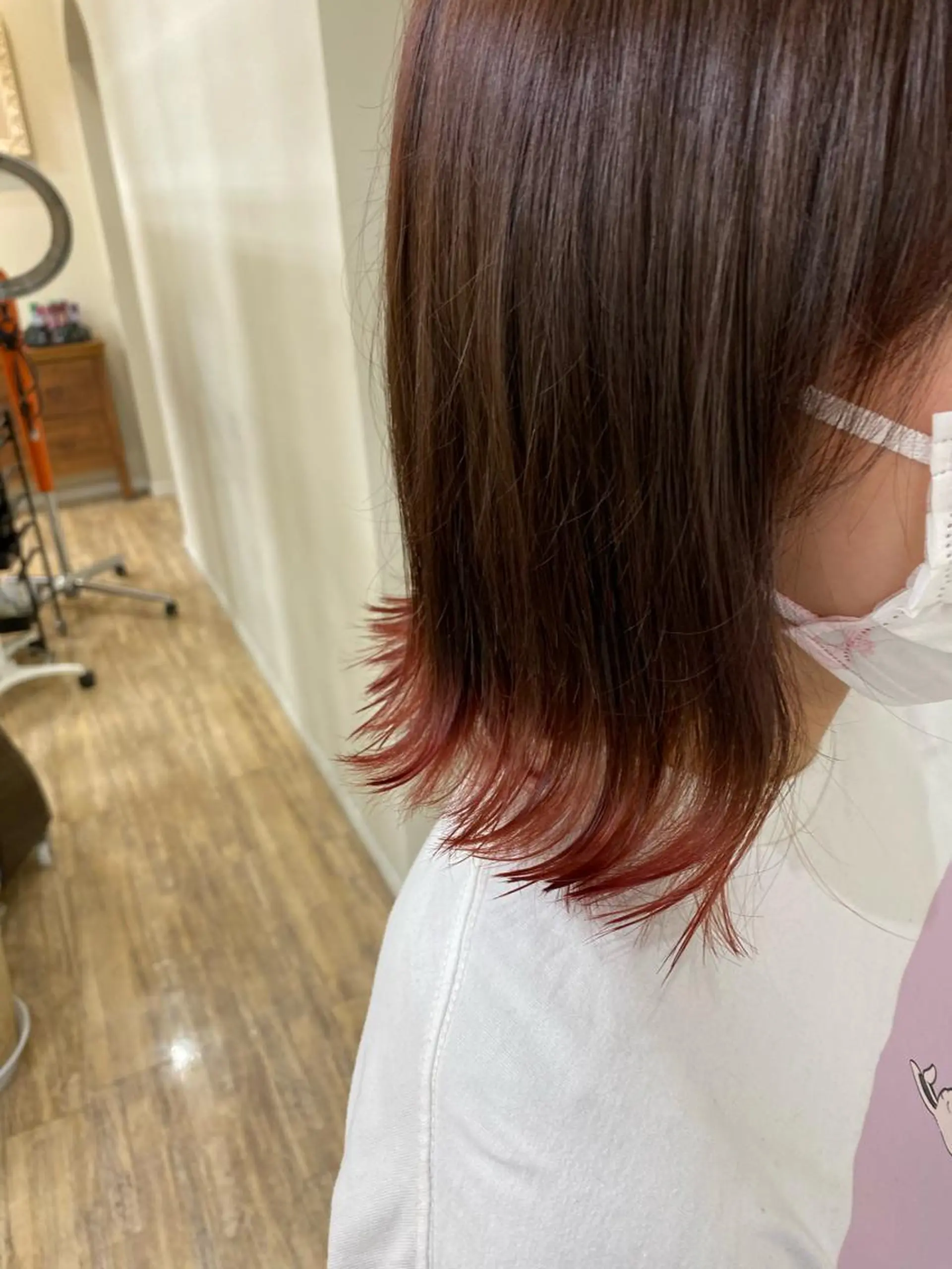 カラー SALOWIN栄 高須大貴のヘアスタイル