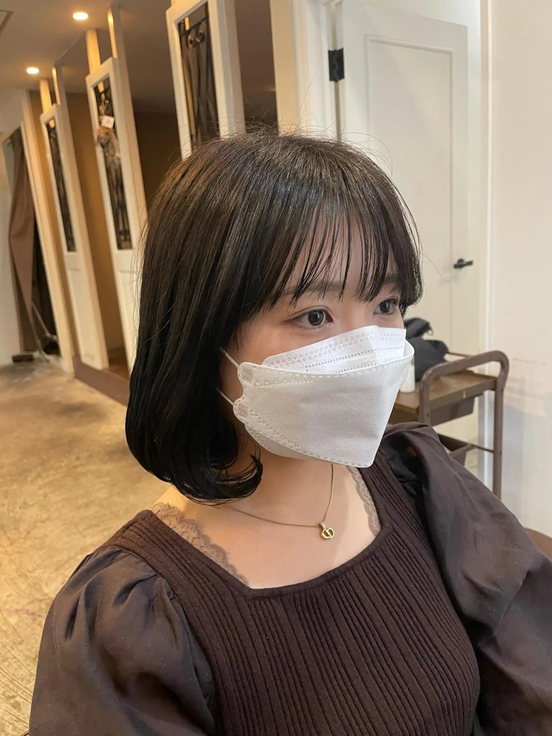 ショート カラー ボブ タンバルモリ 韓国風ヘア カット ヘアカラー トリートメント ヘアセット 髪質改善特化 🫧松野力也のヘアスタイル