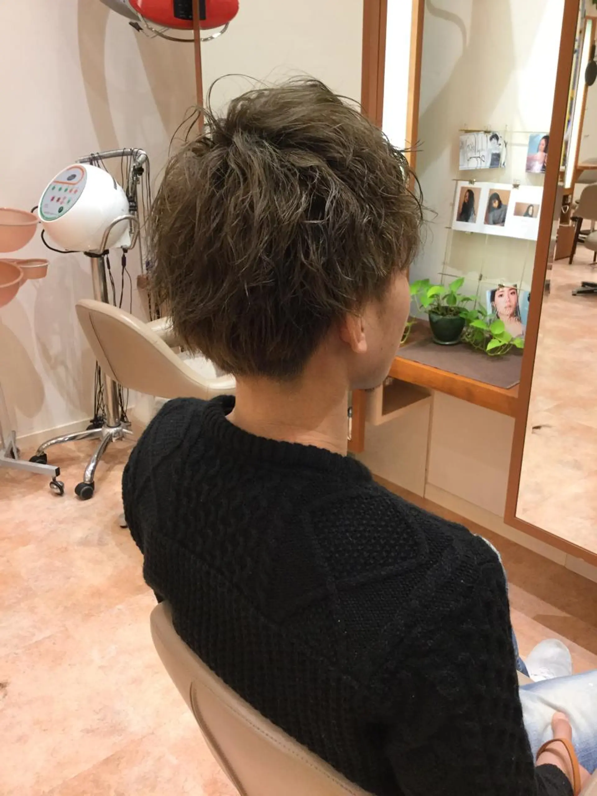 メンズ カット パーマ 庄嶋 彩香のヘアスタイル