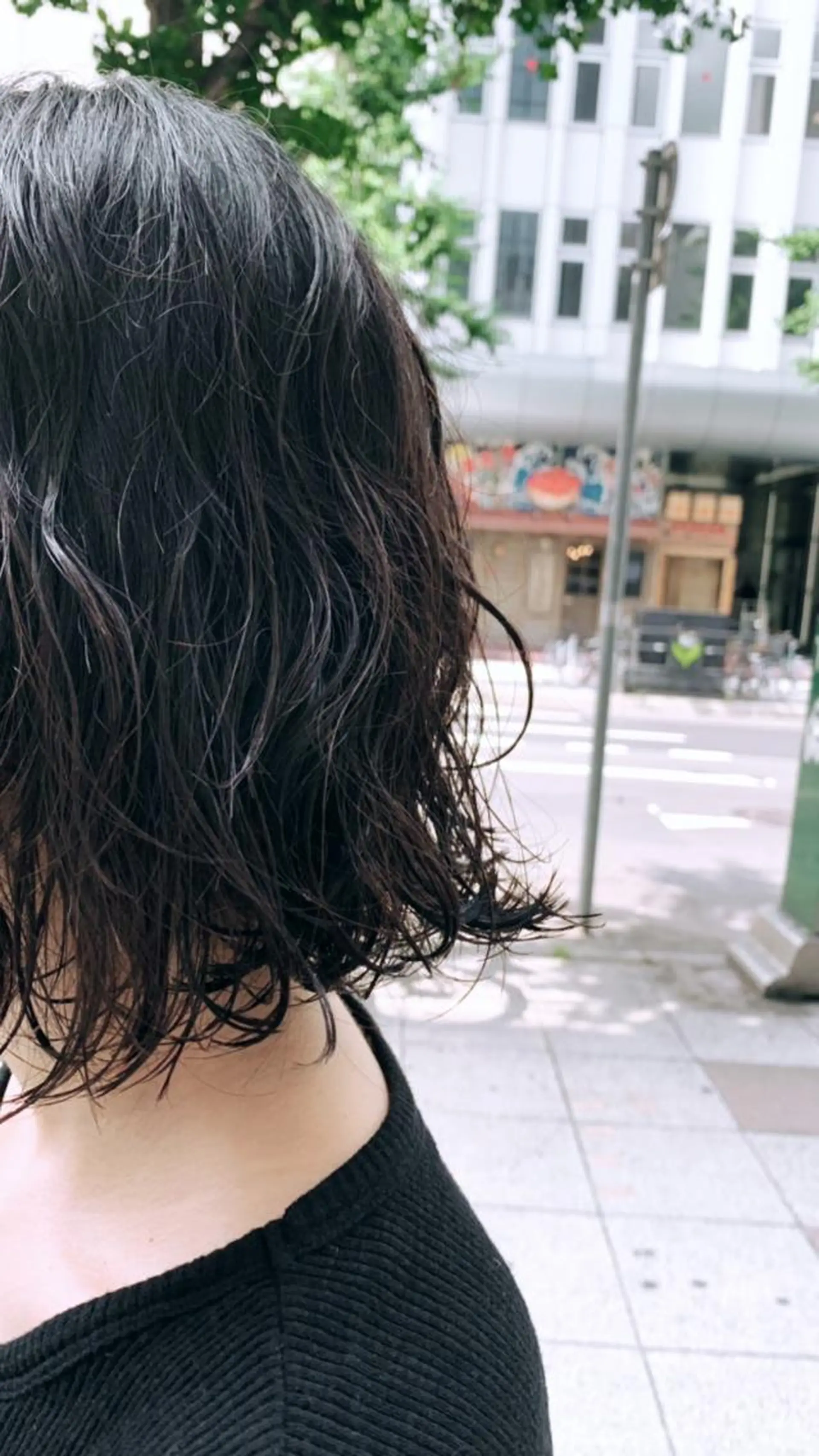 ミディアム パーマ ダブルカラー/透明感 💈JUNYA💈のヘアスタイル