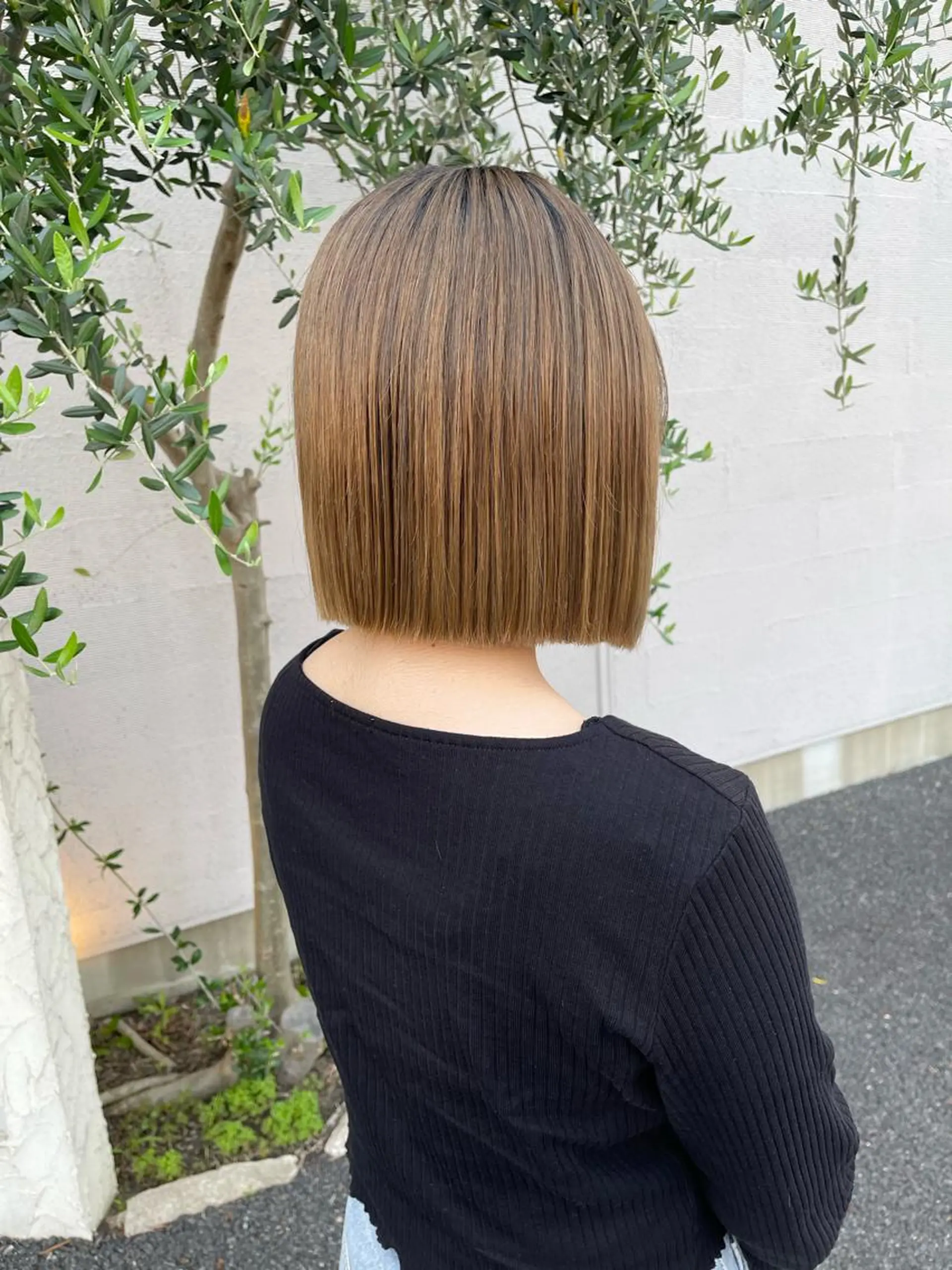 ミディアム 梶原 真帆のヘアスタイル