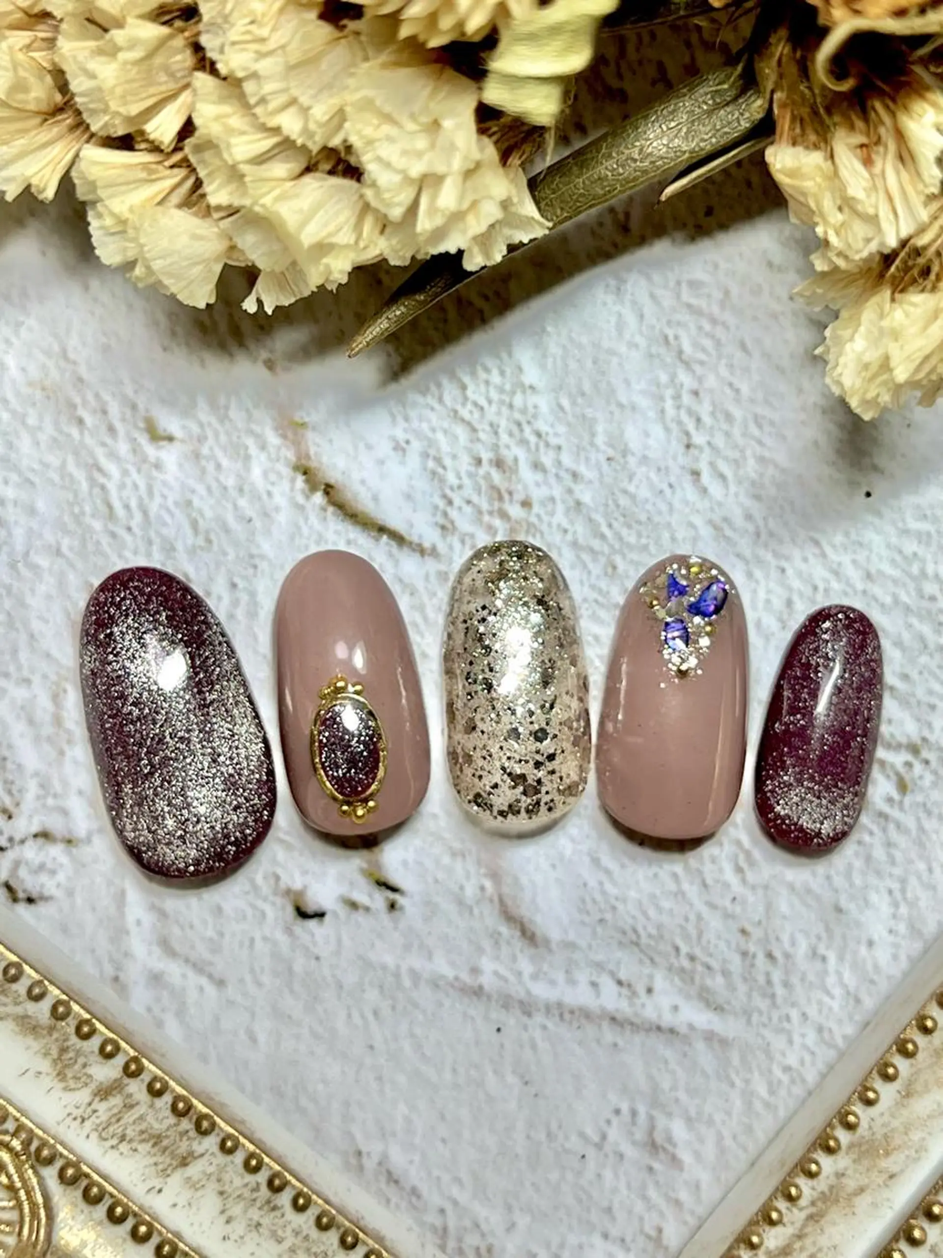 ネイル マグネットネイル beautiful dreamerのネイルデザイン