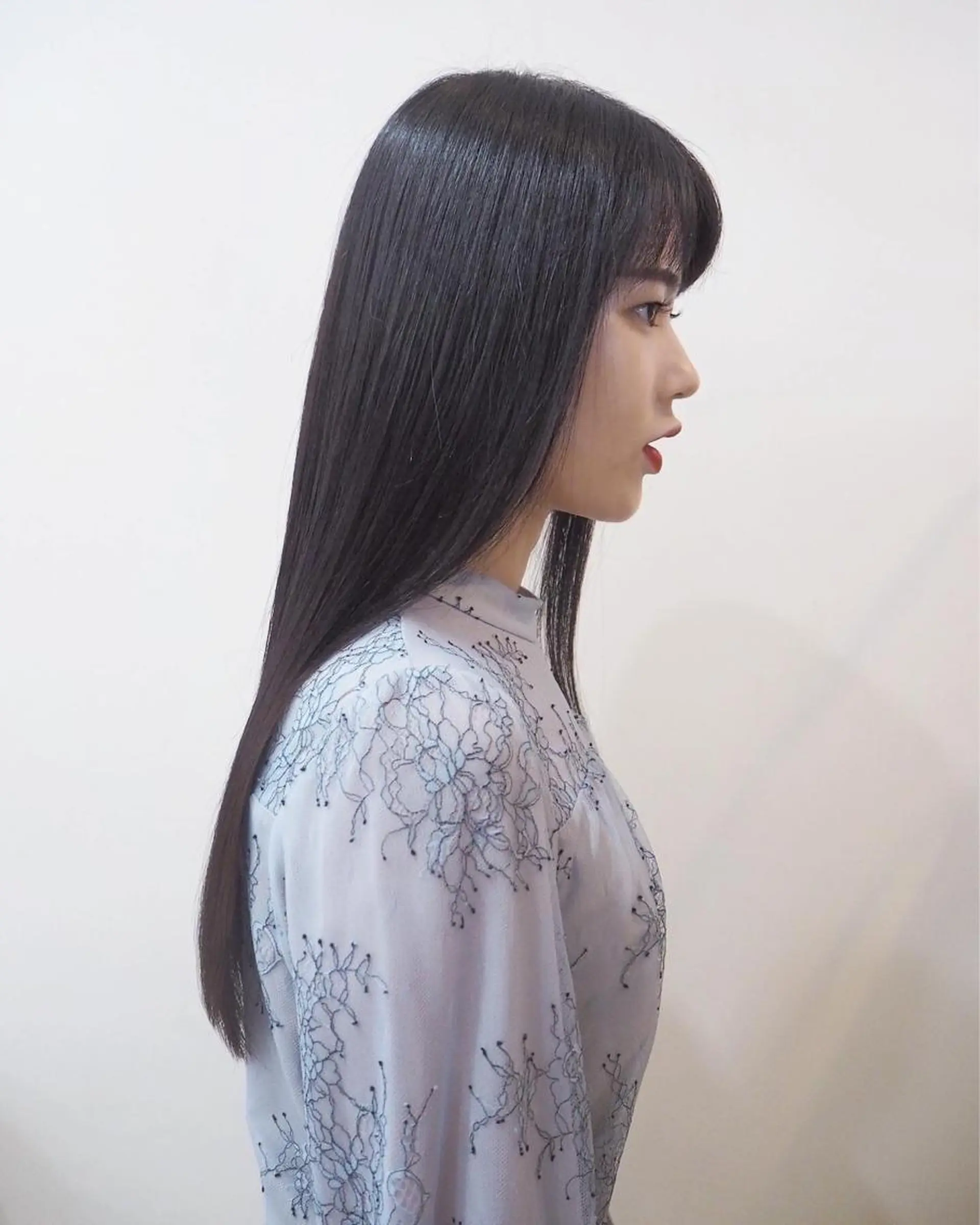 ロング 中江 規久のヘアスタイル