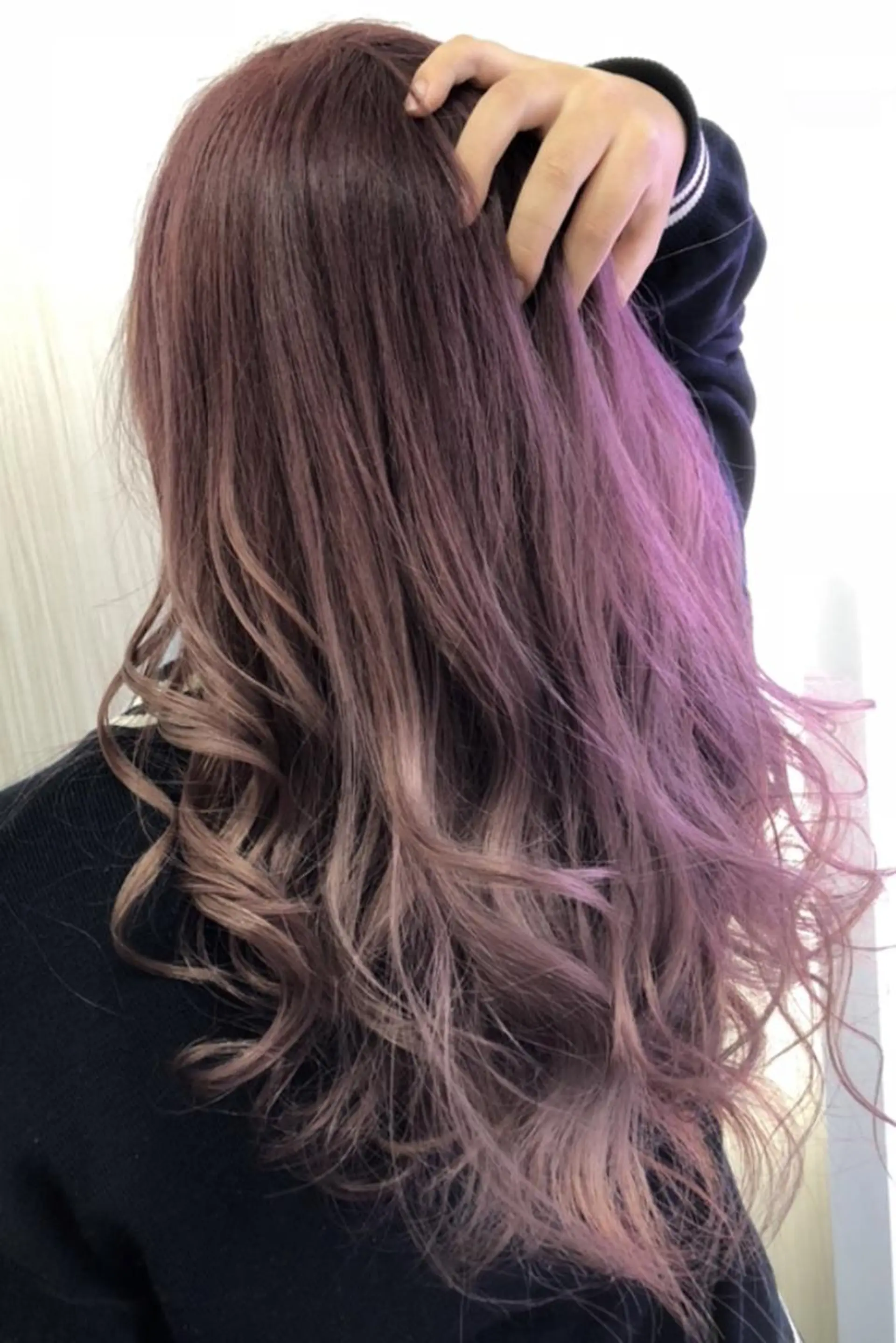 セミロング カラー ダブルカラー 🐥こ ま🐥のヘアスタイル