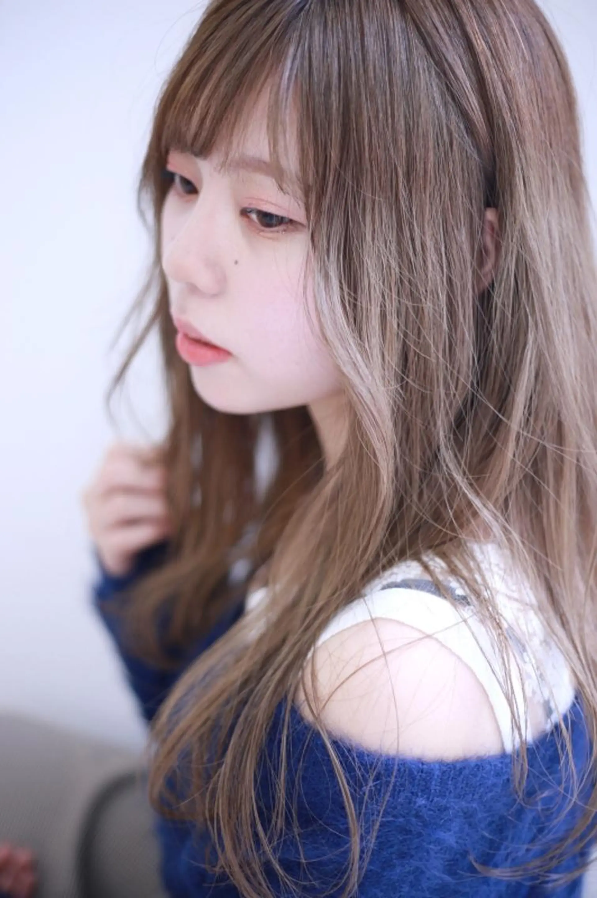 セミロング 【女性指名No.1】 西口直子のヘアスタイル