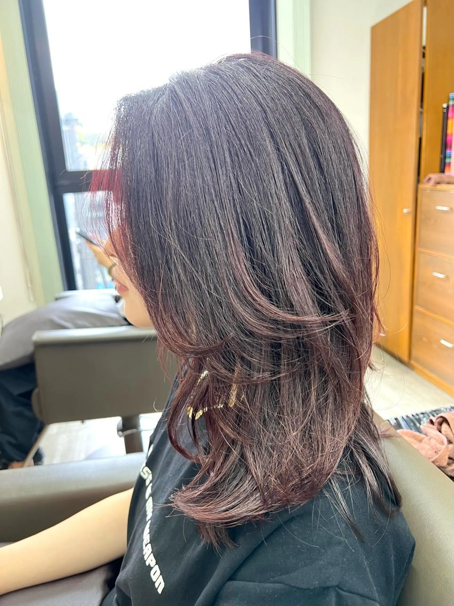 ミディアム カラー 透明感カラー ゆうだいのヘアスタイル