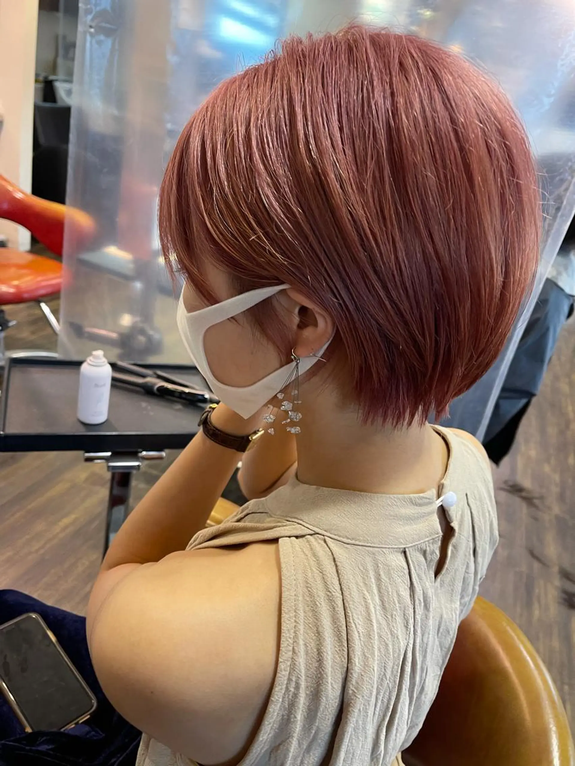 ショート カラー メンズスタイル /メンズパーマ/須藤のヘアスタイル