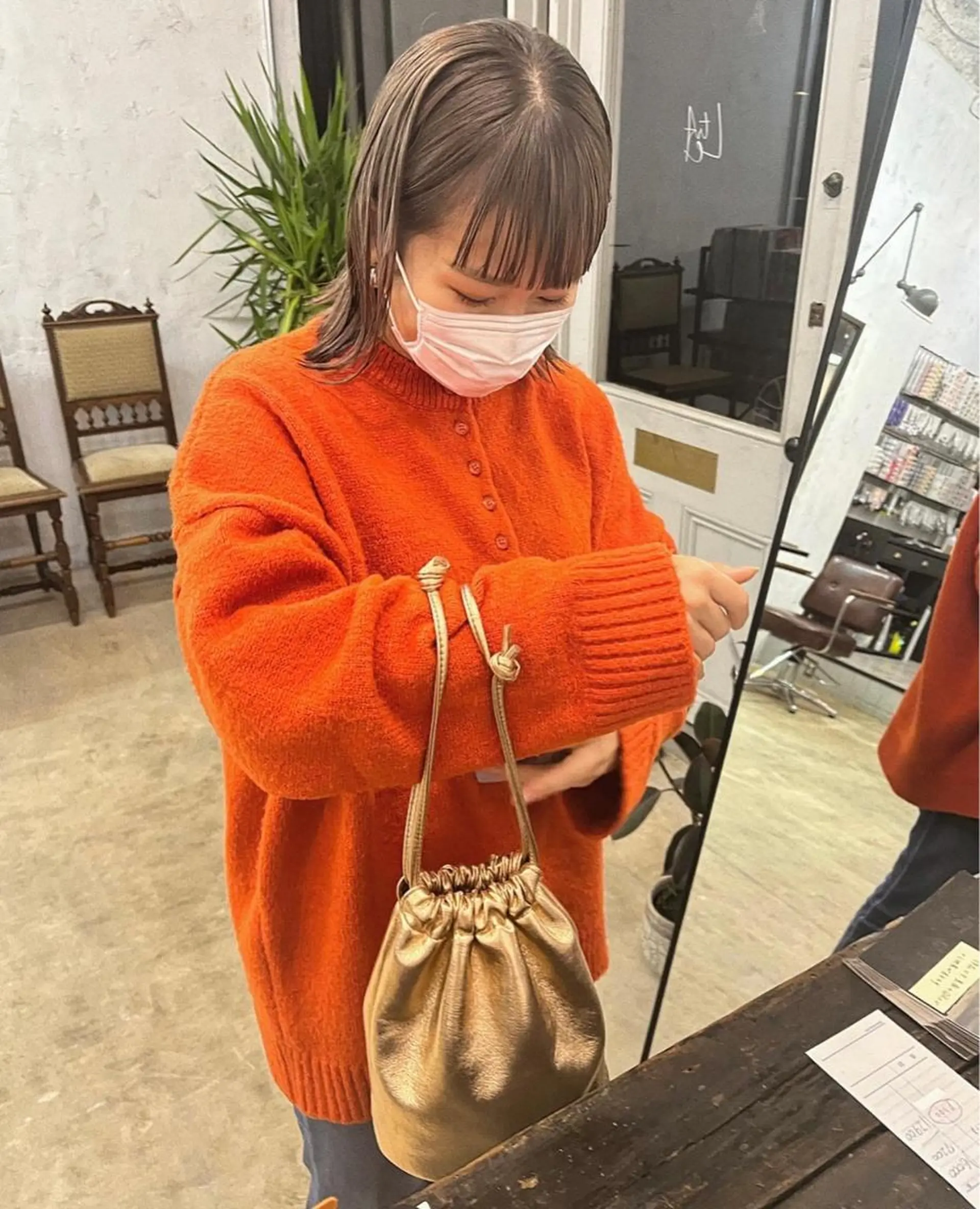 ミディアム イタヤ マイカのヘアスタイル