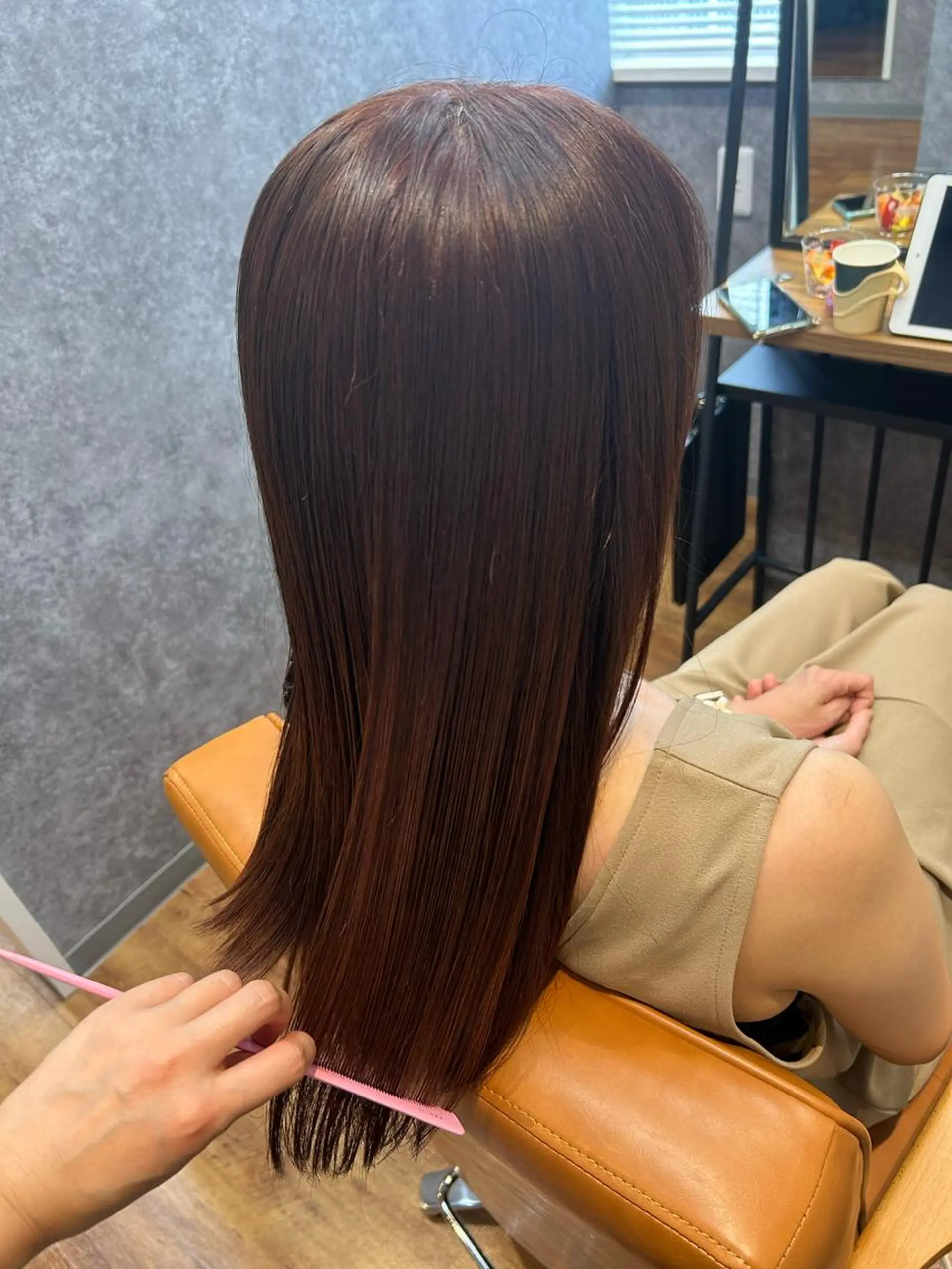 セミロング カラー ラベンダーカラー cocoa【ココア】船橋所属・cocoa船橋🦄 chinamiのヘアスタイル