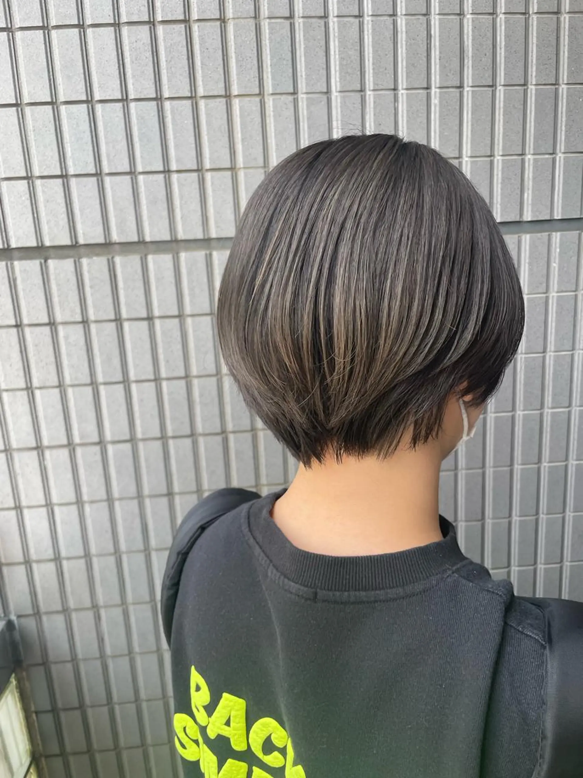 カラー パーマ メンズ カット 野町好花 レイヤー/髪質改善のヘアスタイル