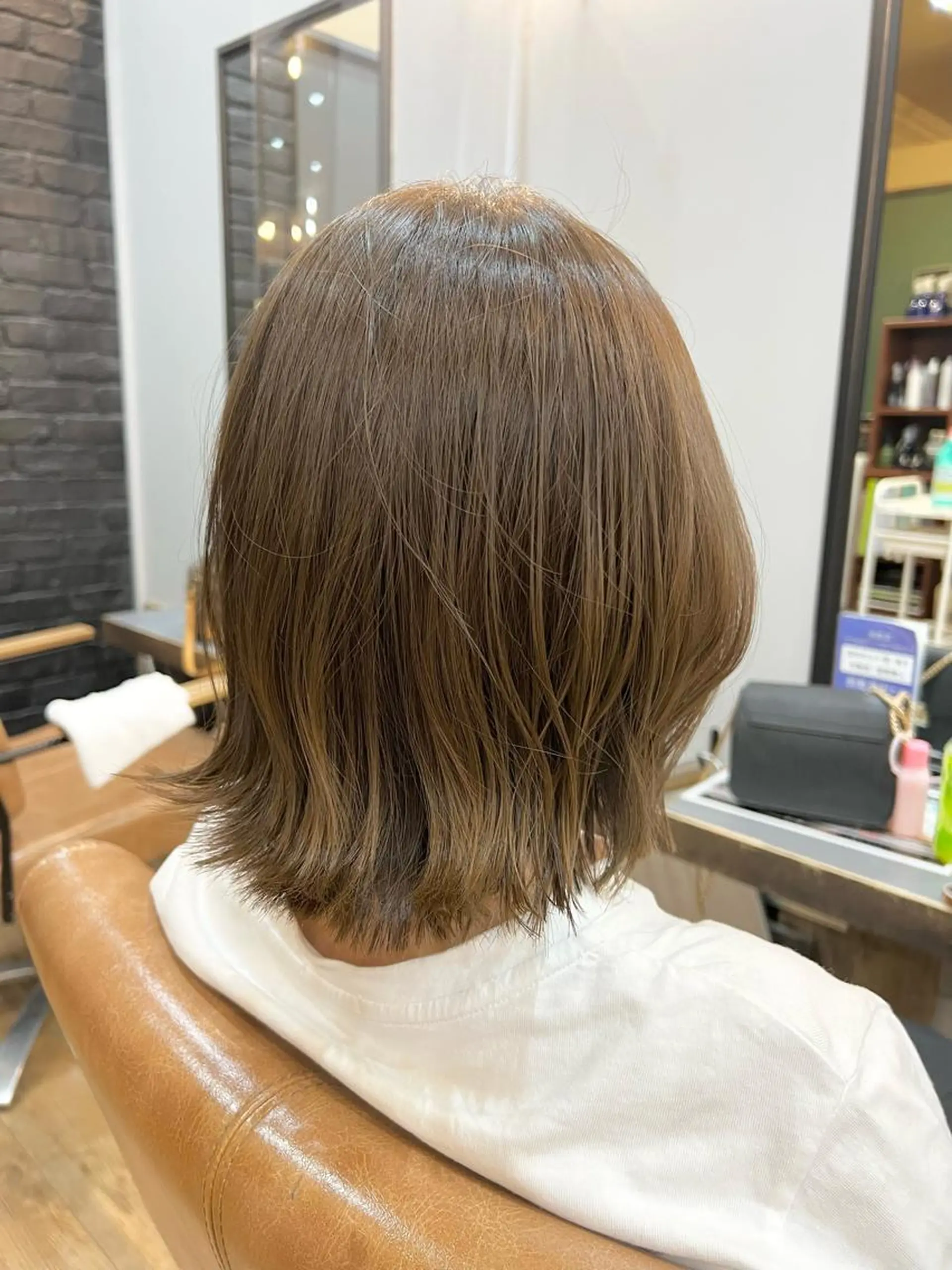 ミディアム カラー ボブレイヤー ボブ レイヤーカット 外ハネヘア HairSalon SHIAN八王子店所属・SHIAN 八王子 🦋小林 美羅🦋のヘアスタイル