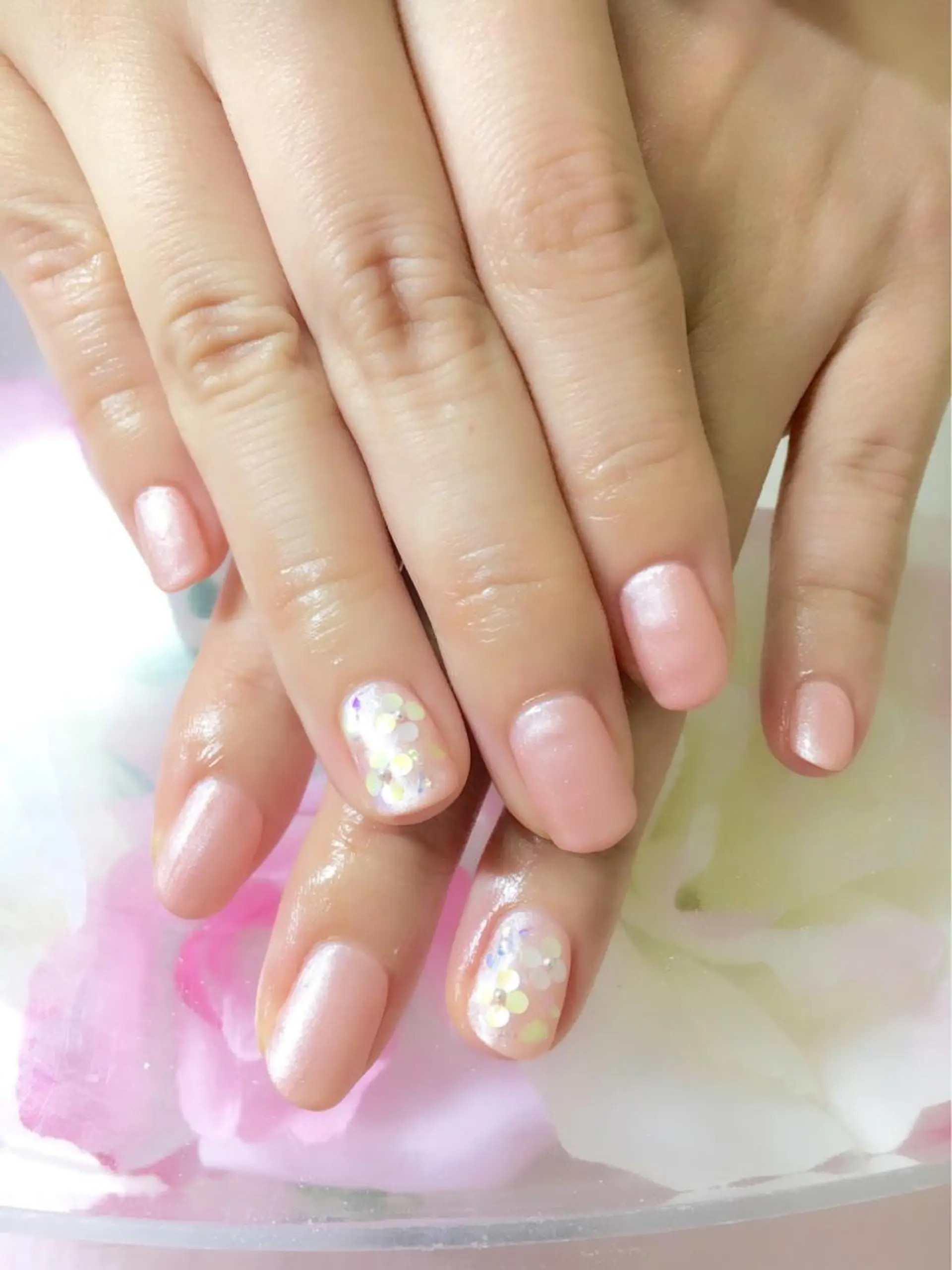 ネイル フットネイル ジェルネイル パラジェル 冬ネイル clover nailのネイルデザイン