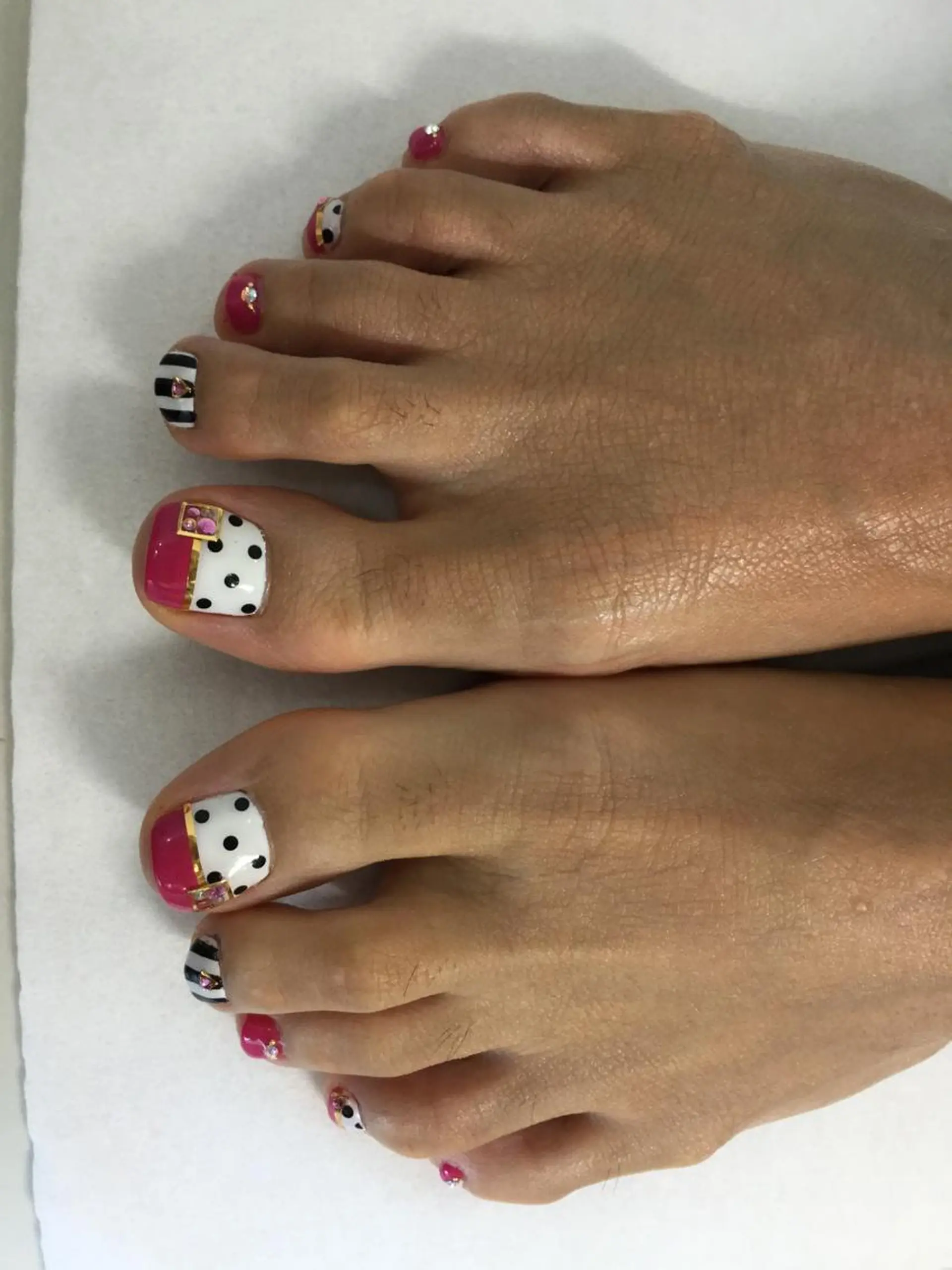 ネイル 💎🐰 saki. m 🐰💎のネイルデザイン