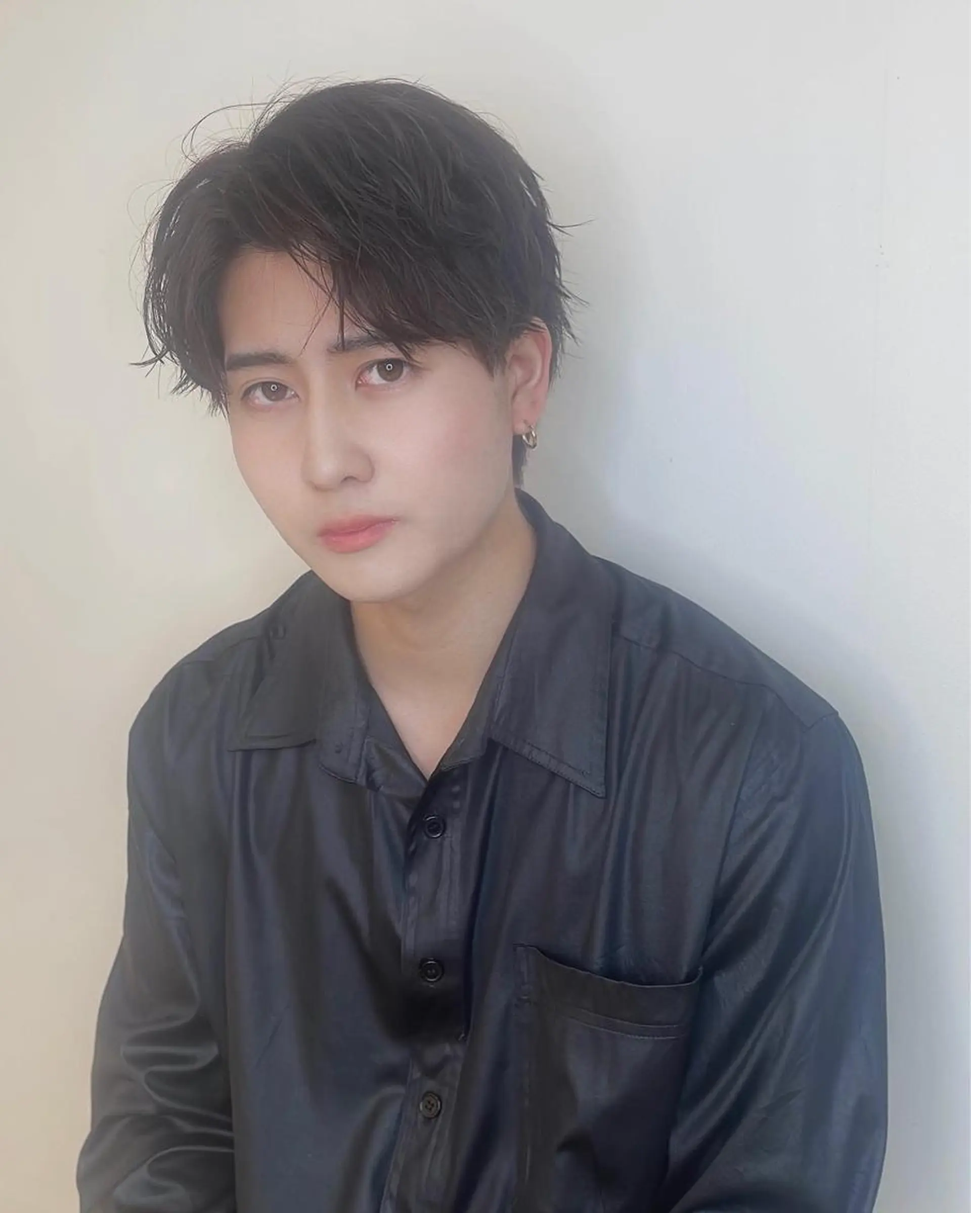 ショート パーマ メンズ 静岡/草薙パーマ メンズバレイヤージュのヘアスタイル