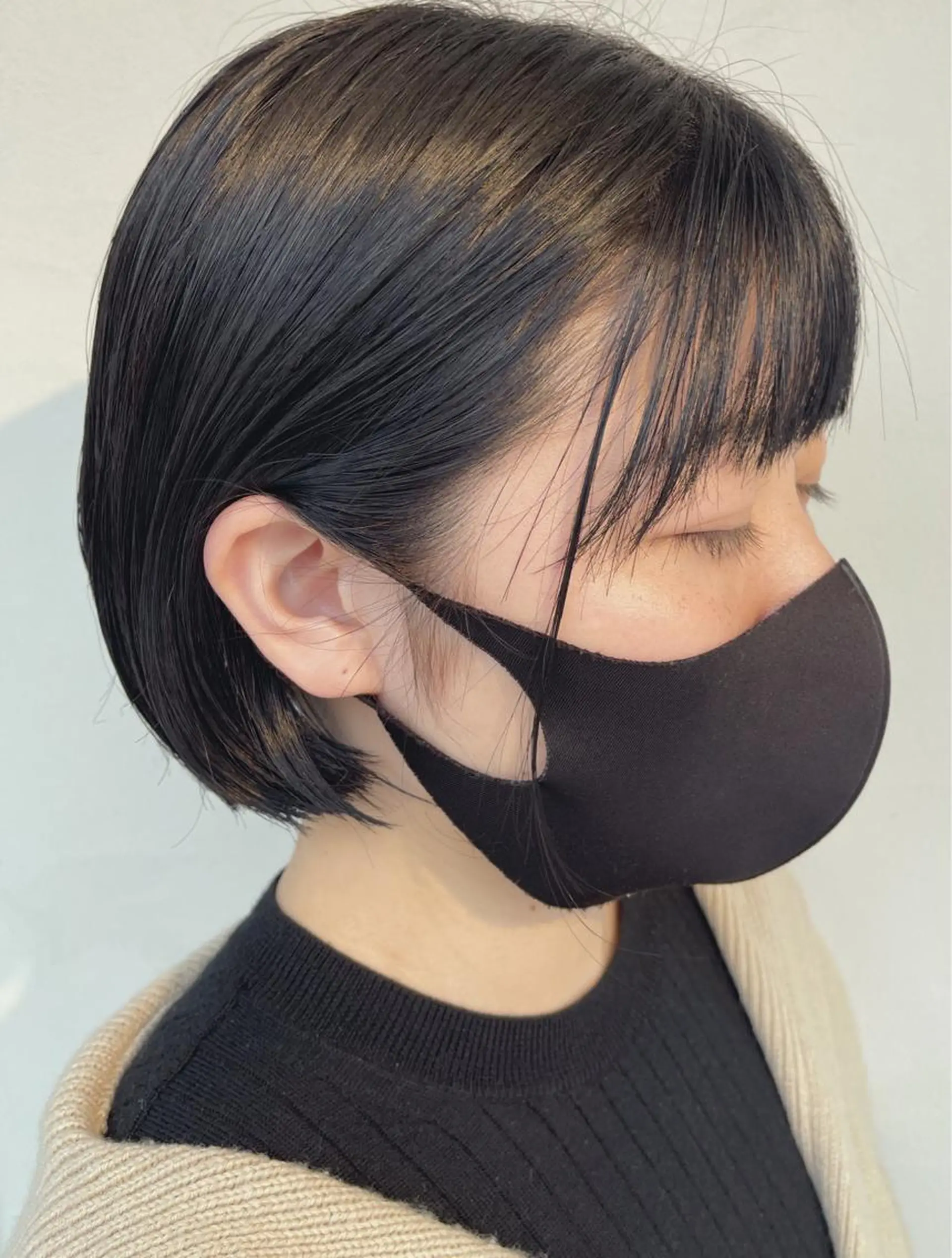 ショート カラー ショートボブ 透明感カラー ボブ ショートヘア kyon.hair 韓国カットカラーのヘアスタイル