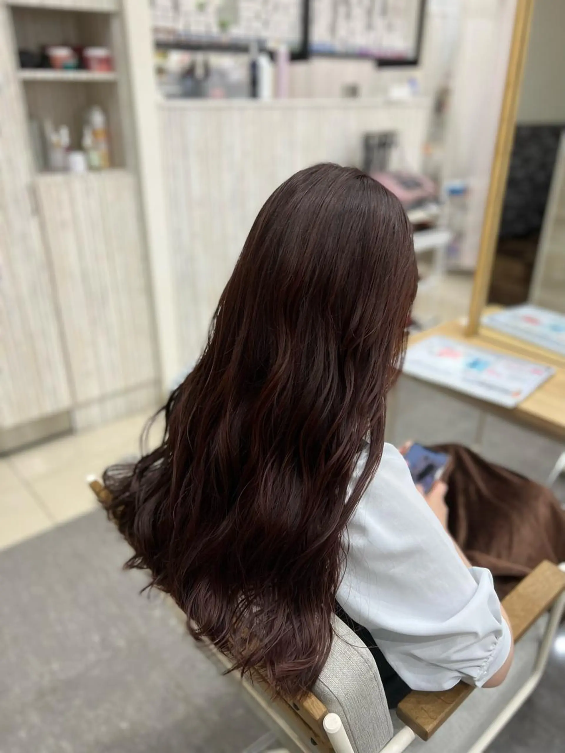 ミディアム カラー ヘアカラー 太白区/白髪ぼかし ハイライト/千葉達人のヘアスタイル