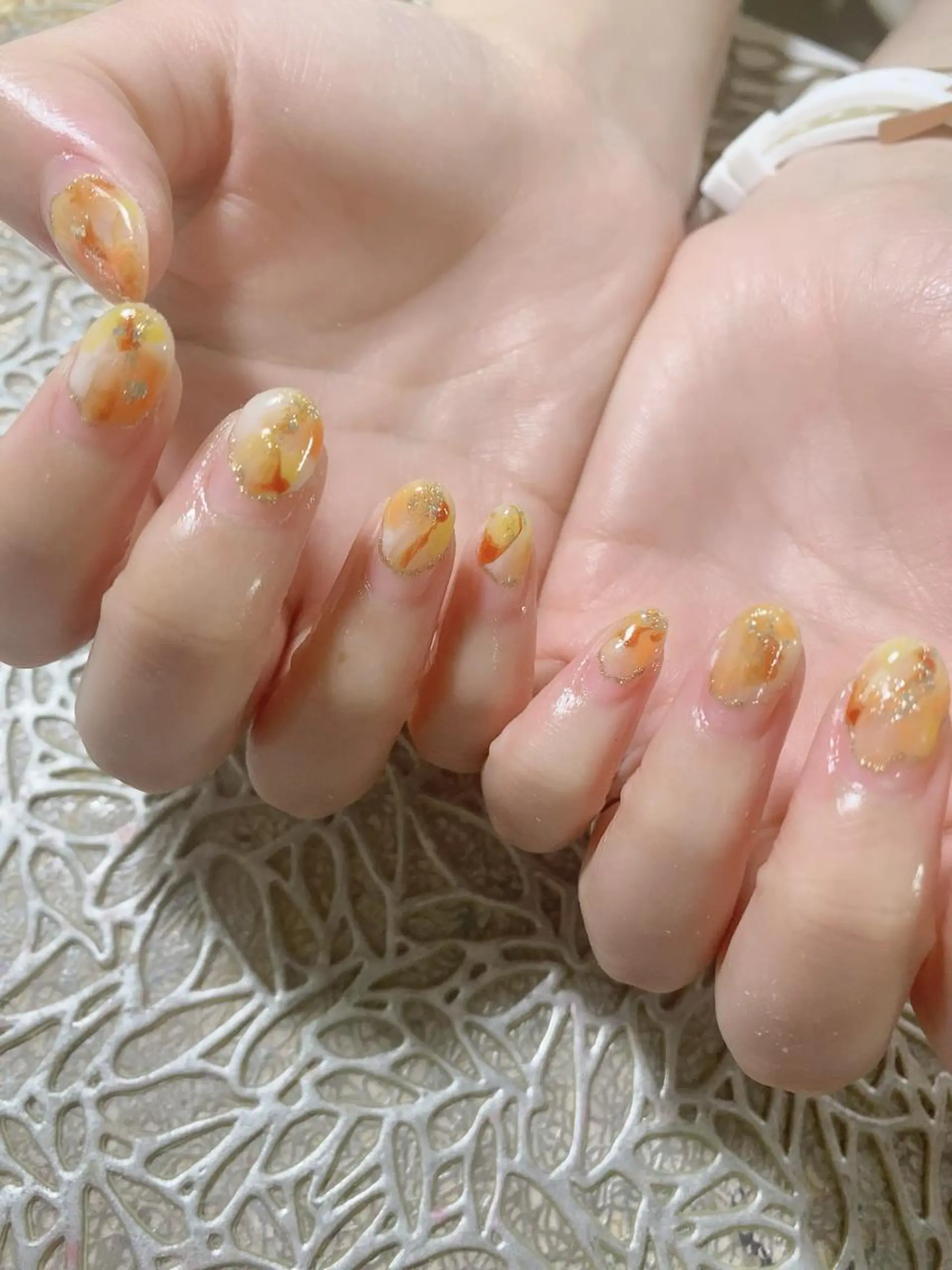 ネイル 艶々の美爪を〜 【リリアーナ】のネイルデザイン