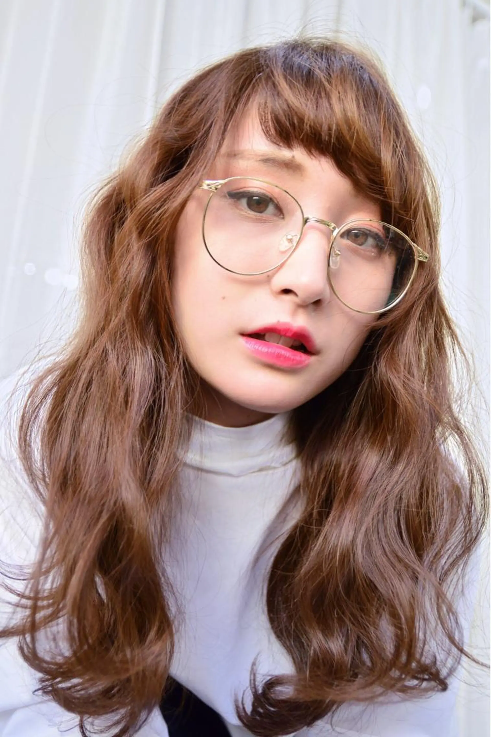 ロング カラー 花井 啓好のヘアスタイル