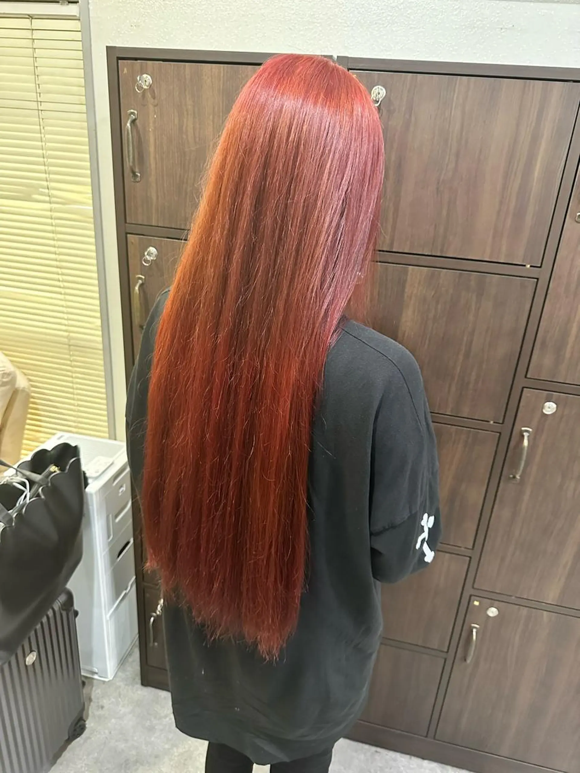 ロング ヘアカラー トリートメント 髪質改善 コレマツのヘアスタイル