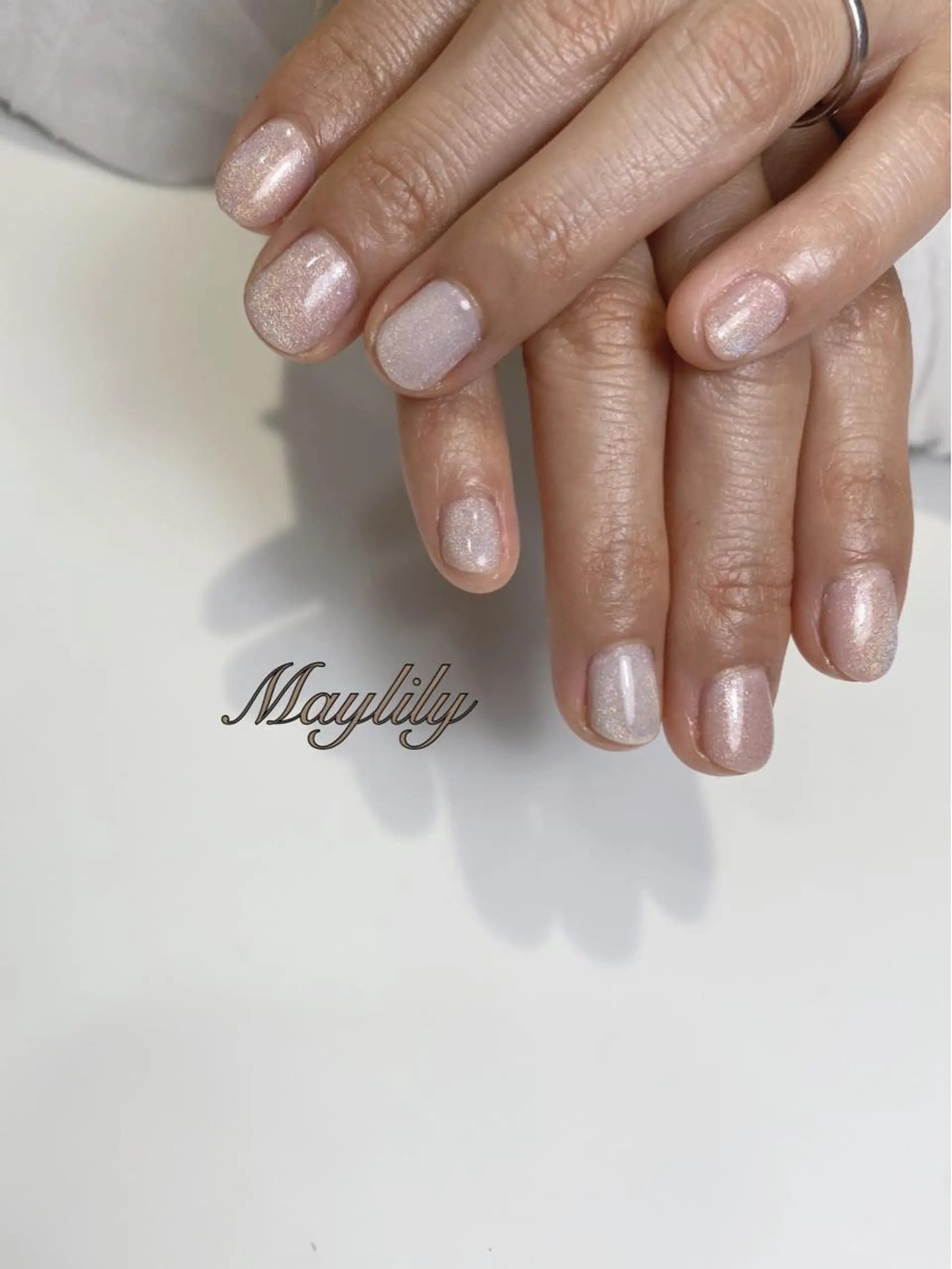 ネイル マグネットネイル ハンドネイル Nail salon Maylilyのネイルデザイン