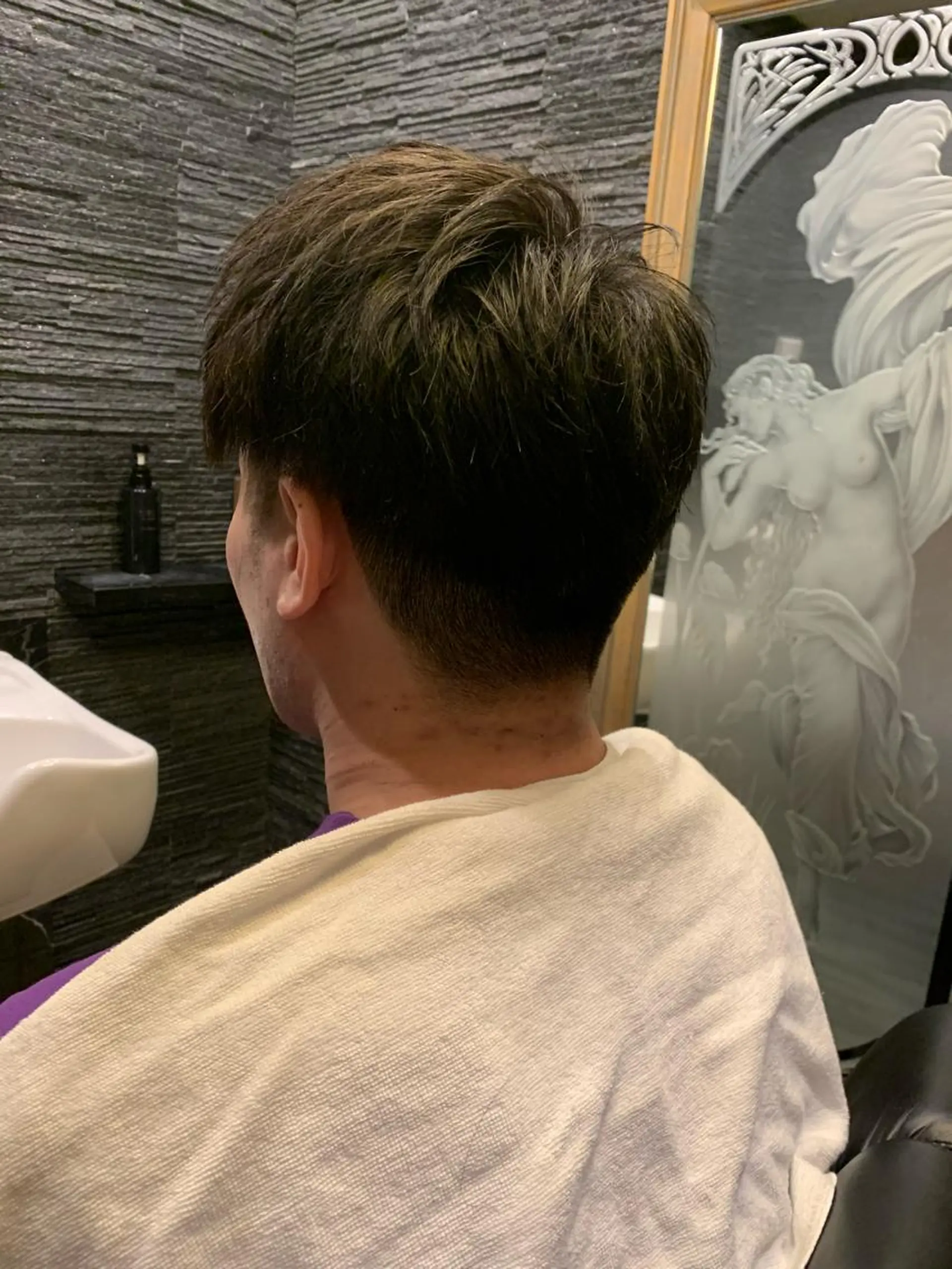 ショート メンズ 羽木 隆徒のヘアスタイル