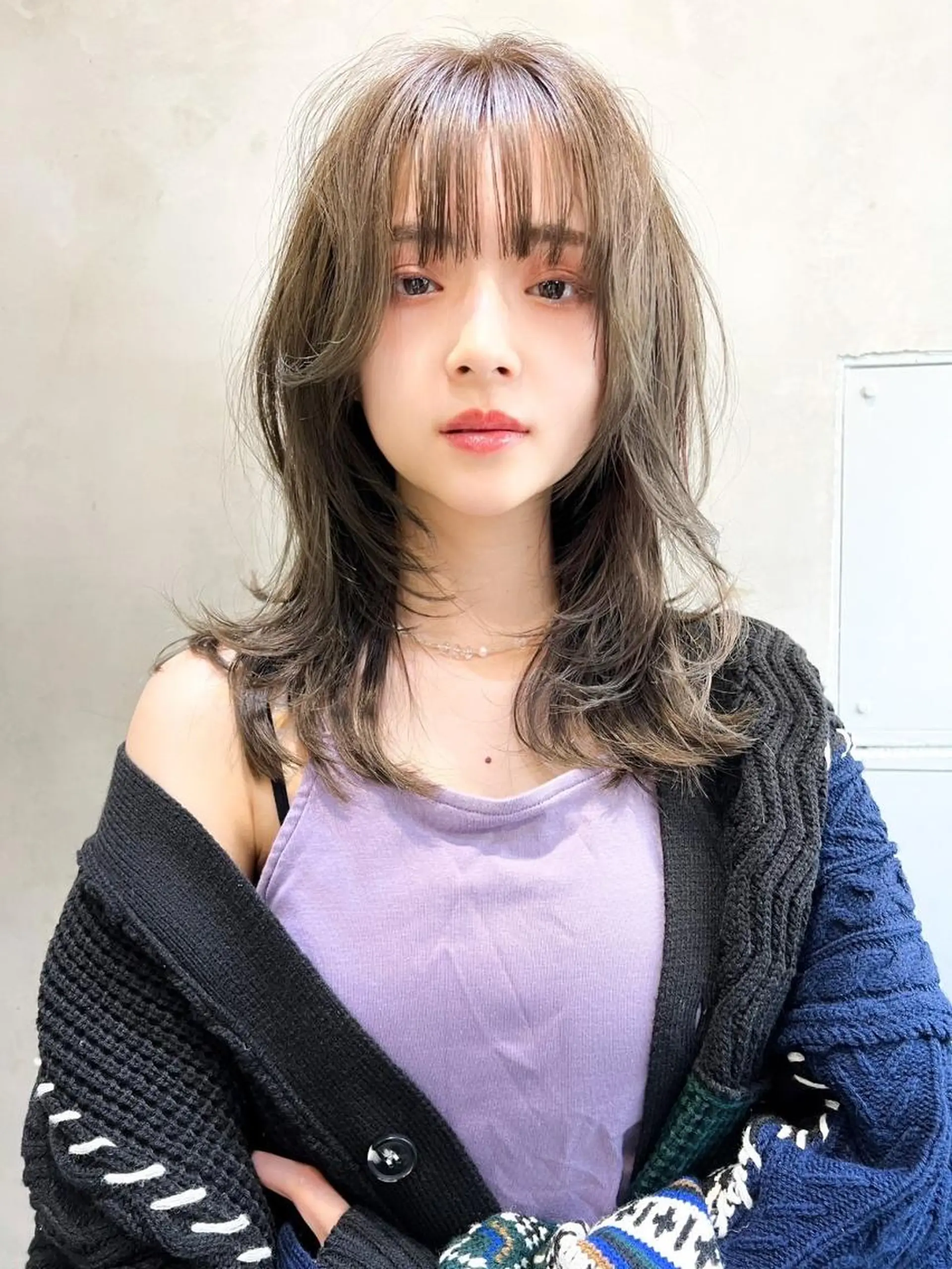 ミディアム 🎊LUK🎊_公 式_🩵髪質改善🩵のヘアスタイル