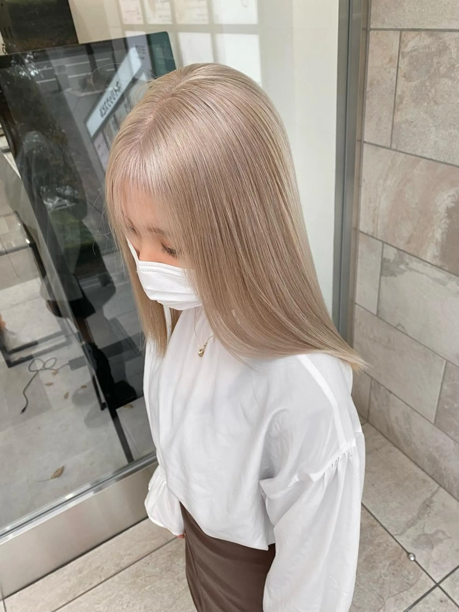 カラー ハイトーンボブ /tasukuのヘアスタイル