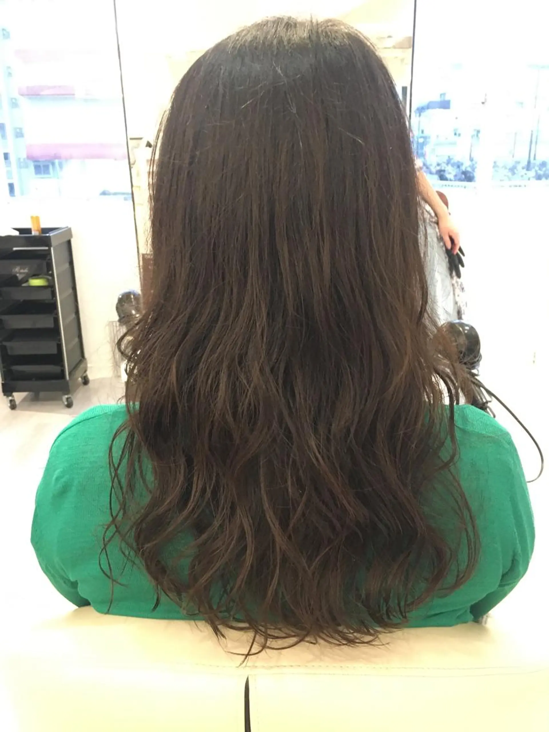 ロング パーマ HAIR STUDIO  buzz所属・金子 富士のヘアスタイル